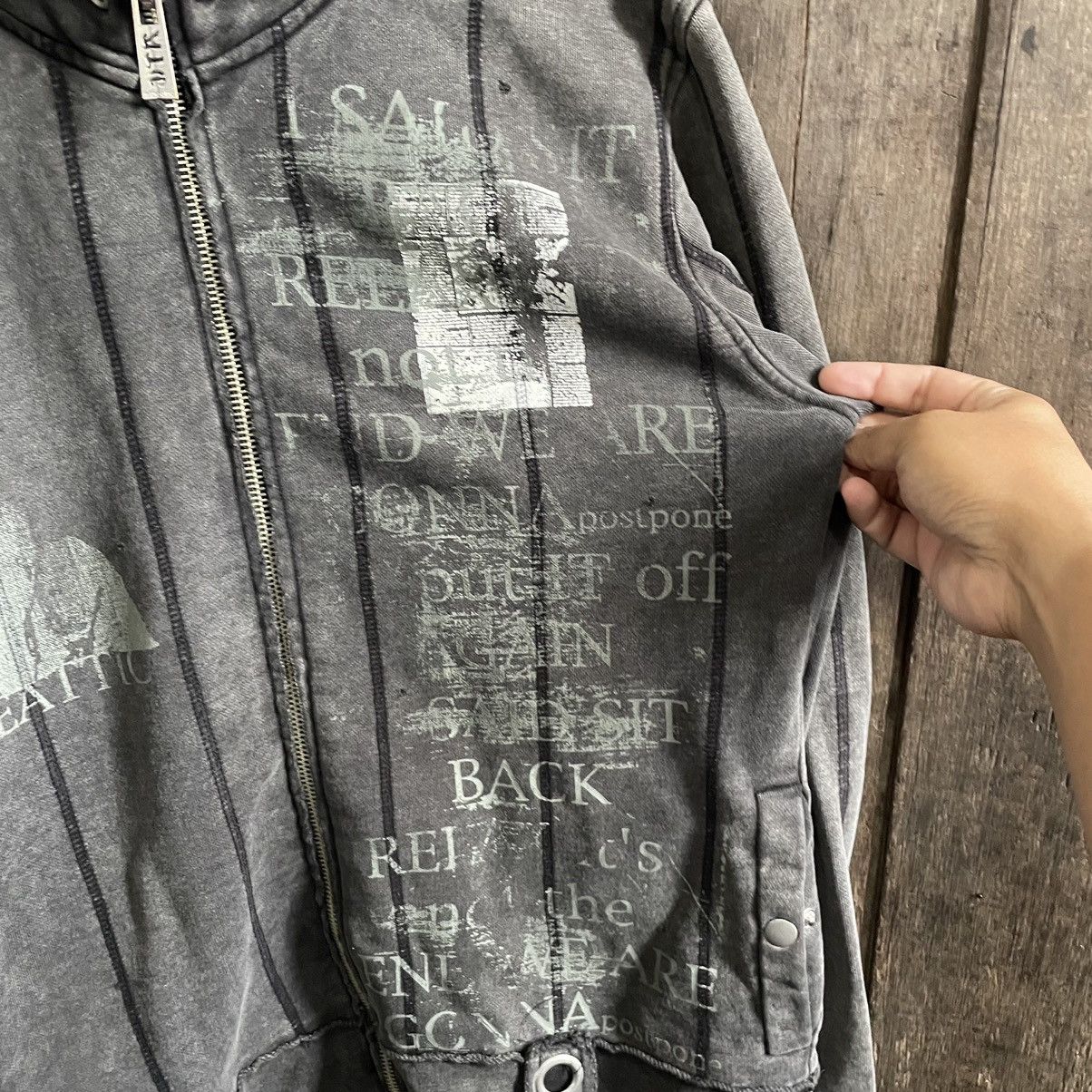 In The Attic Vintage In The Attic Punk Gothic Tactical Hoodie Size US L / EU 52-54 / 3 - 7 Thumbnail
