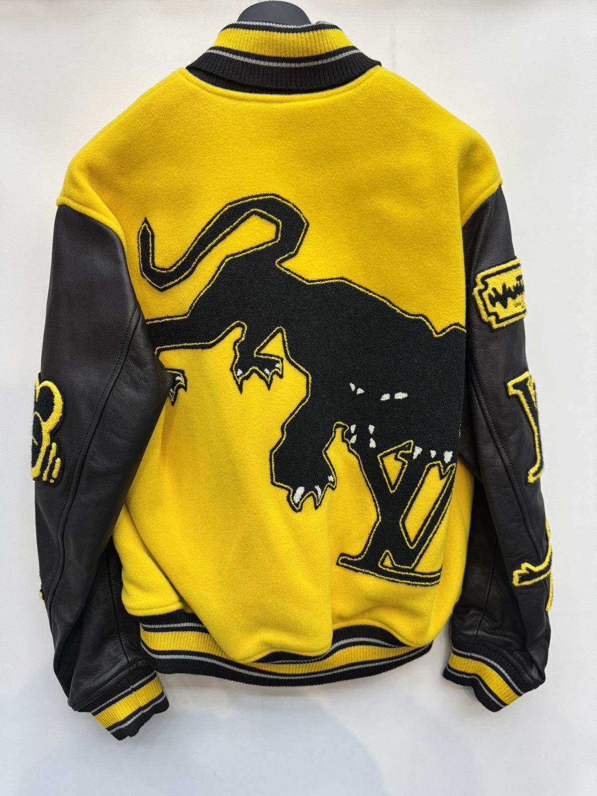 Louis Vuitton Louis Vuitton Varsity Jacket Yellow Size US M / EU 48-50 / 2 - 2 Thumbnail
