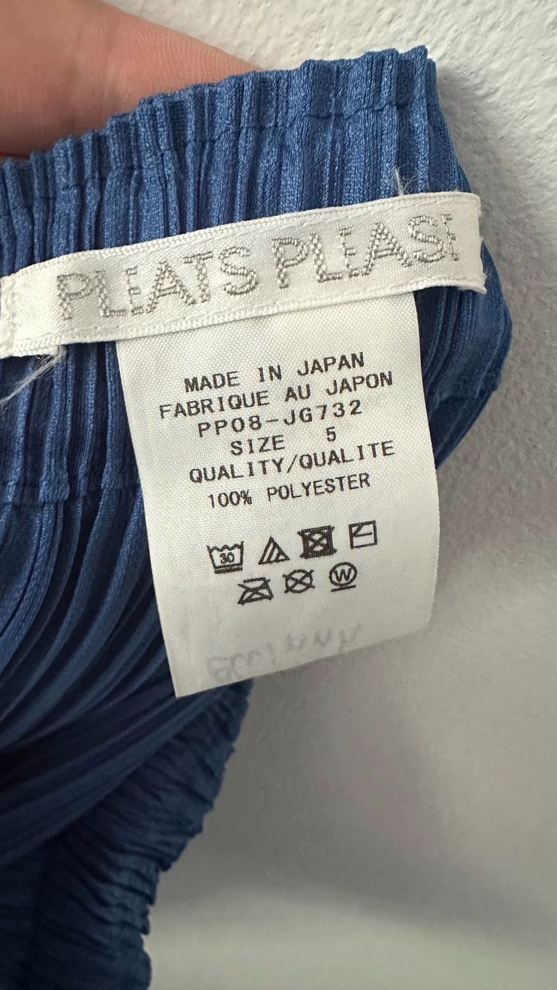 Issey Miyake Issey Miyake size:5 Blue pleated pants Size 42" / US 20 - 4 Thumbnail