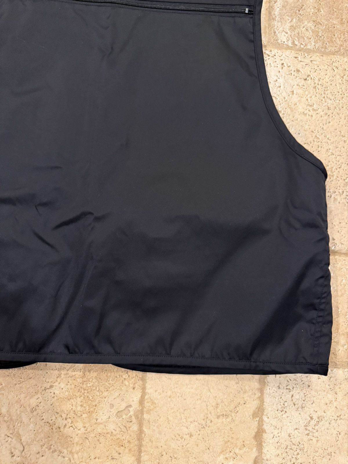 Prada Prada Re-Nylon 2023 Cargo Utility Multi Pocket Black Vest Size US XXL / EU 58 / 5 - 11 Thumbnail