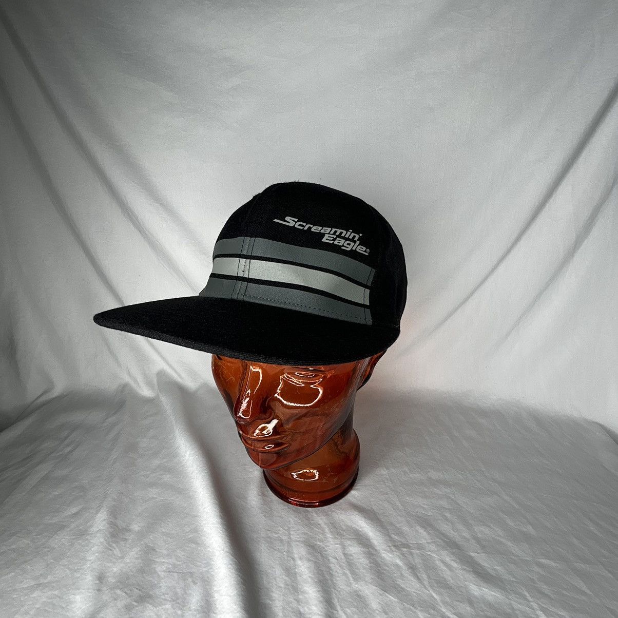 Harley Davidson Harley Davidson Racing Screaming Eagle Flex-Fit sz S/M Size ONE SIZE - 3 Thumbnail