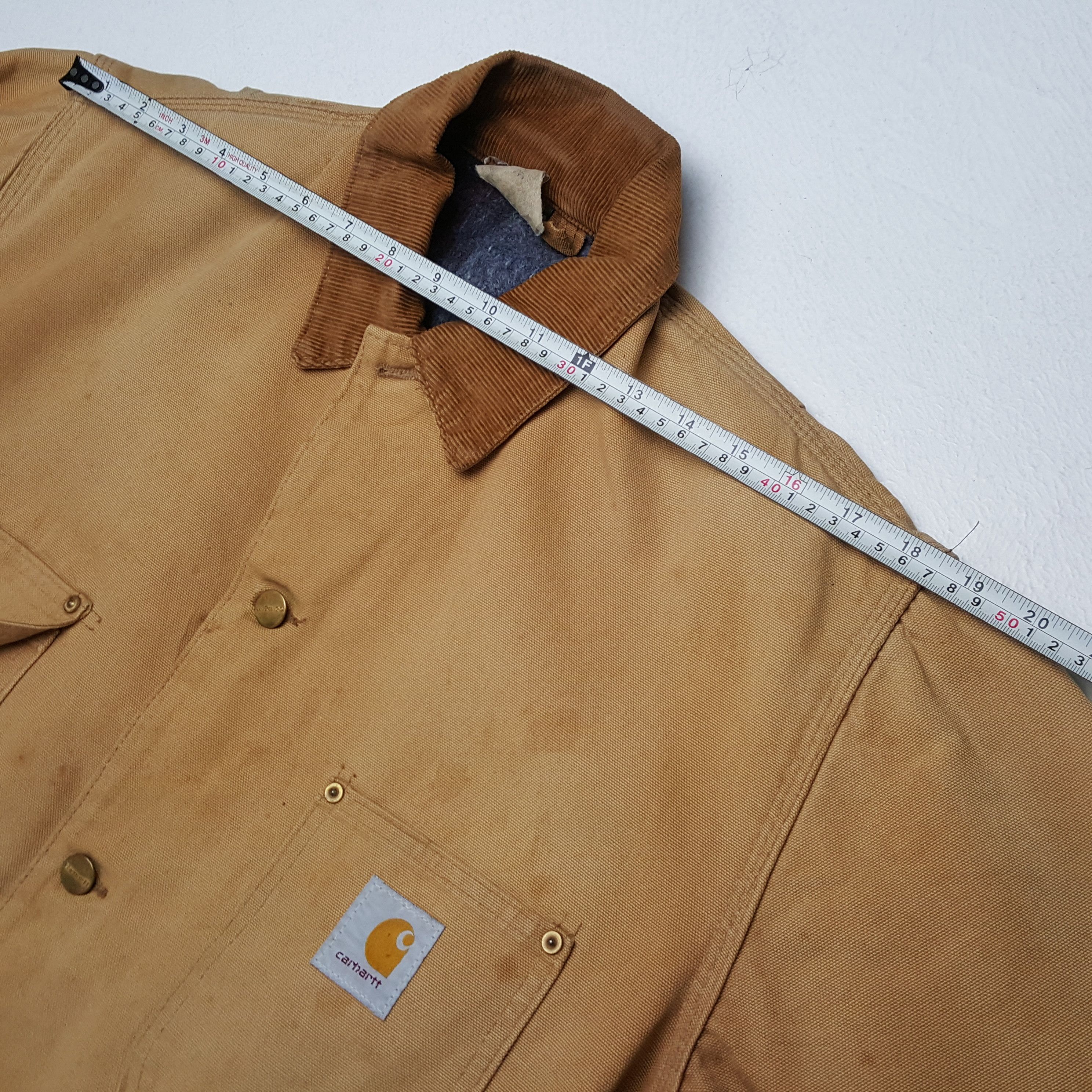 Carhartt × Vintage Vintage CARHARTT American Work Wear Style Jacket Size US L / EU 52-54 / 3 - 4 Thumbnail