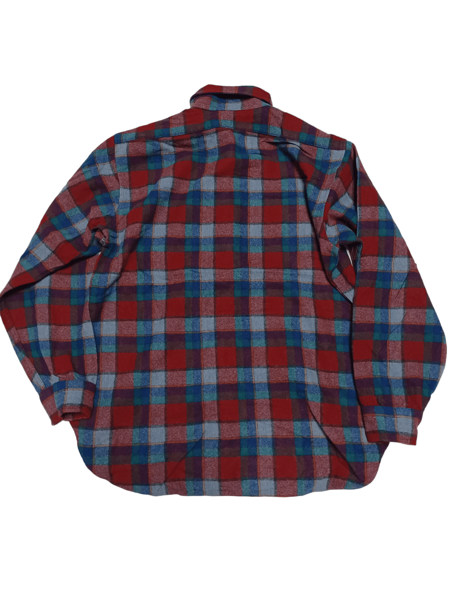 Pendleton Pendleton vintage 100% Wool made in USA checkered shirt Size US L / EU 52-54 / 3 - 2 Thumbnail