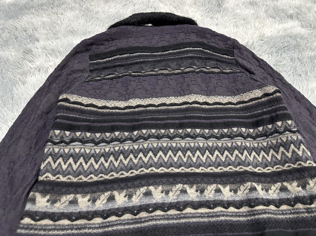 Japanese Brand 🔥Rare Archive M.&Kyoko Crafted Knit Asymmetric Cloaks Size US L / EU 52-54 / 3 - 15 Thumbnail