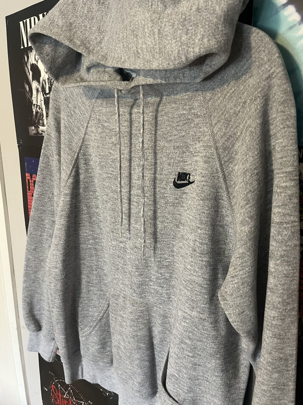 Nike ACG Vintage 80’s 90’s Rare Made in USA Nike Raglan Cotten Hoodie Size US M / EU 48-50 / 2 - 2 Thumbnail