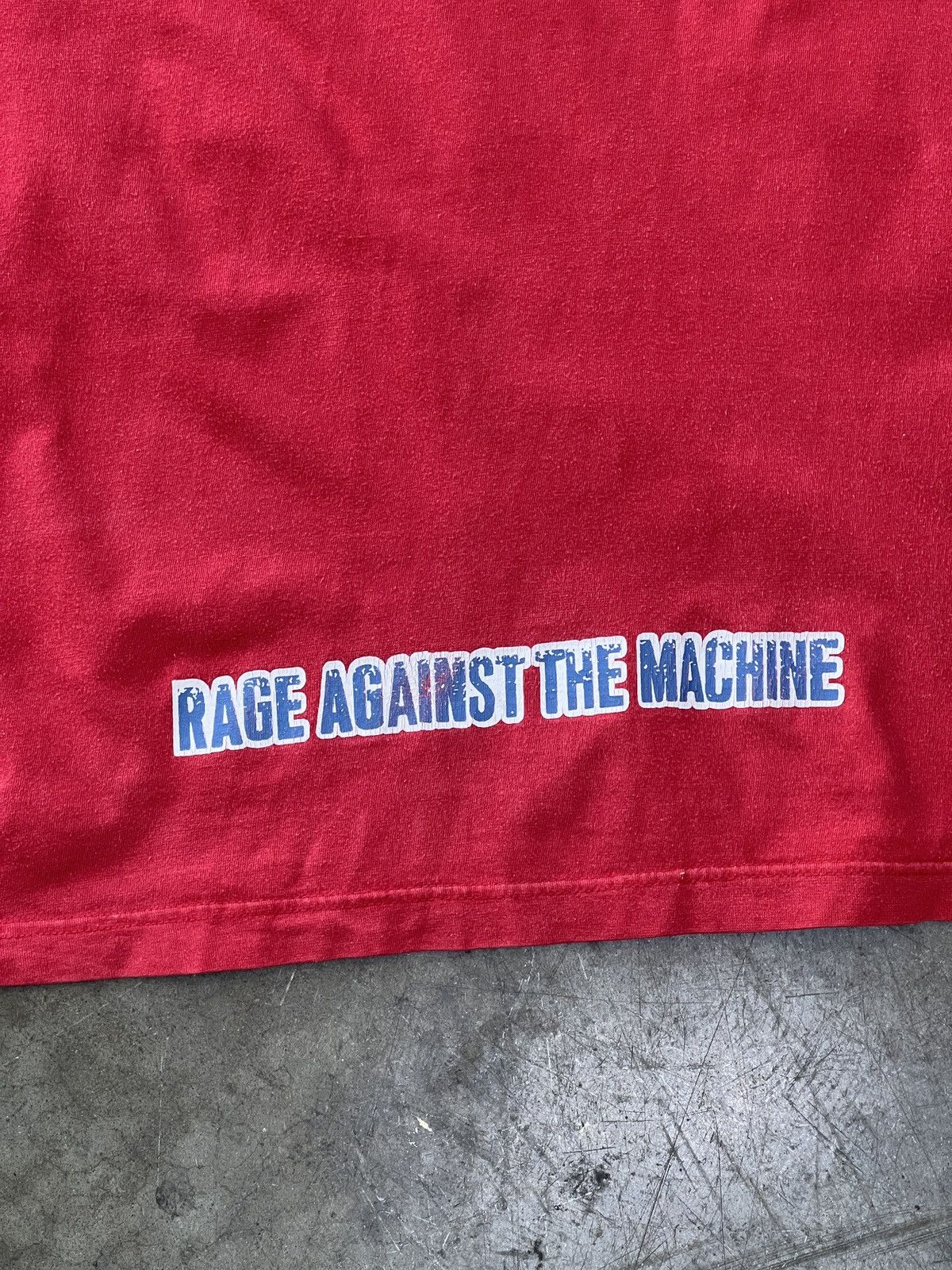 Band Tees Vintage 1996 Rage Aganist the Machine Evil E Band Tee XL Size US XL / EU 56 / 4 - 6 Thumbnail