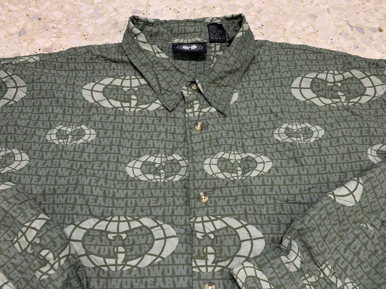Wu-Tang Clan WU WEAR FULL PRINT RARE Size US XXL / EU 58 / 5 - 8 Thumbnail