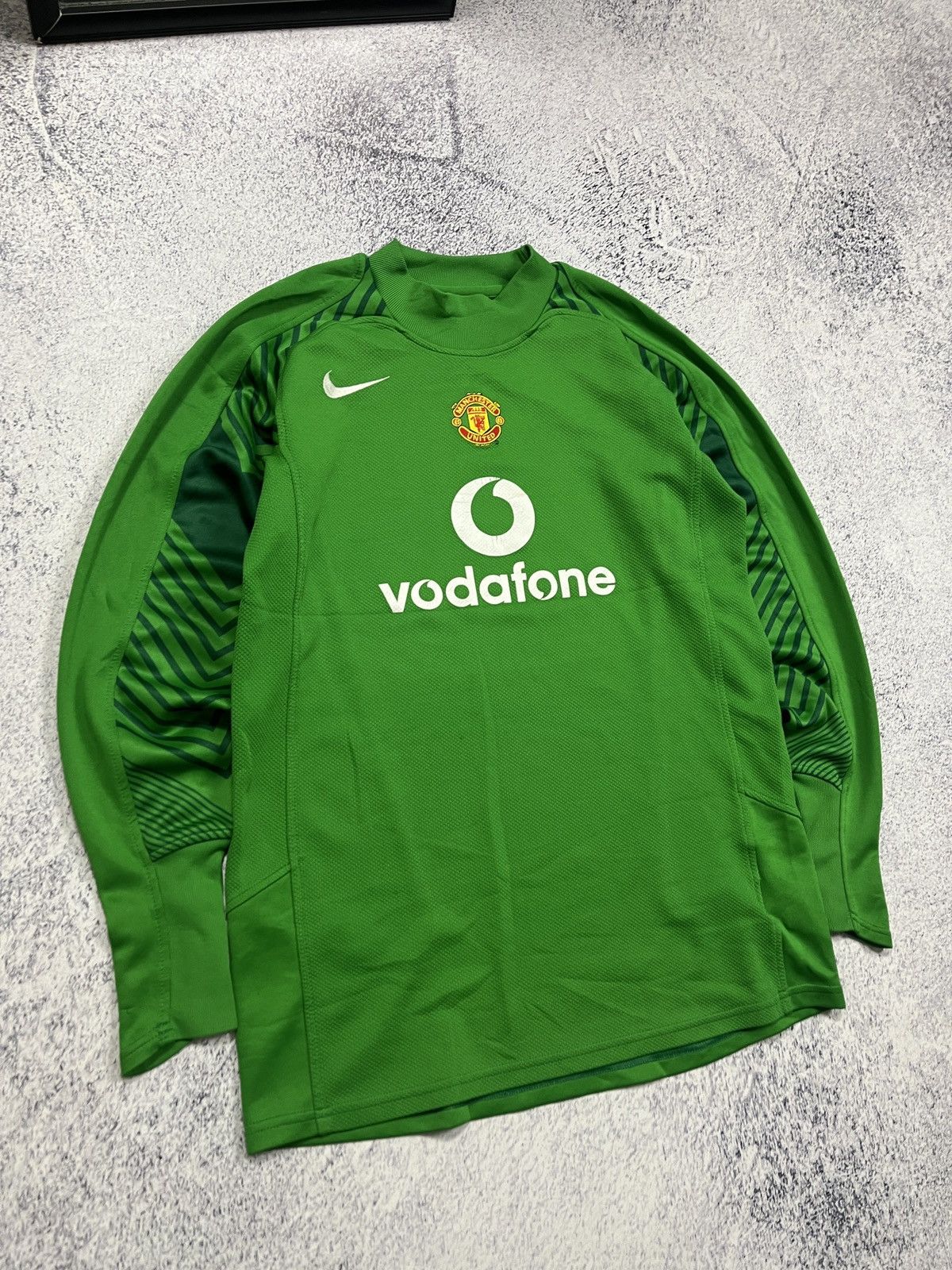 Vintage Nike Manchester United 2005 Goalkeeper Soccer Jersey Shirt Size US S / EU 44-46 / 1 - 4 Thumbnail