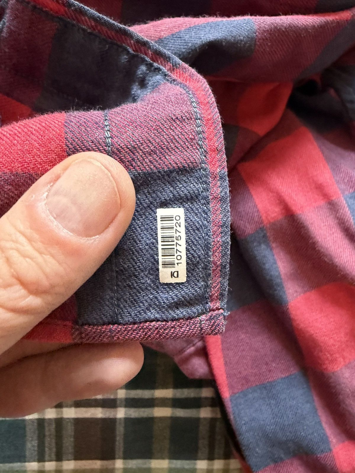 Vineyard Vines Vineyard Vines Linen Red and Blue Shirt Size US L / EU 52-54 / 3 - 6 Thumbnail
