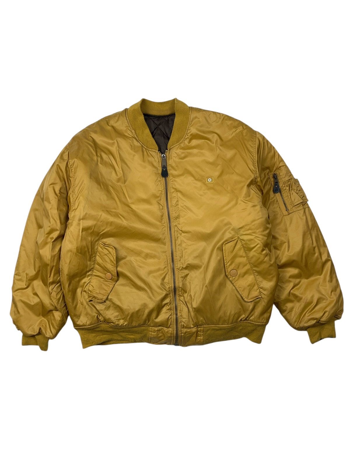 Southpole × Vintage Vintage Southpole Oversize Reversible Bomber Jacket Quilted Size US XL / EU 56 / 4 - 4 Thumbnail