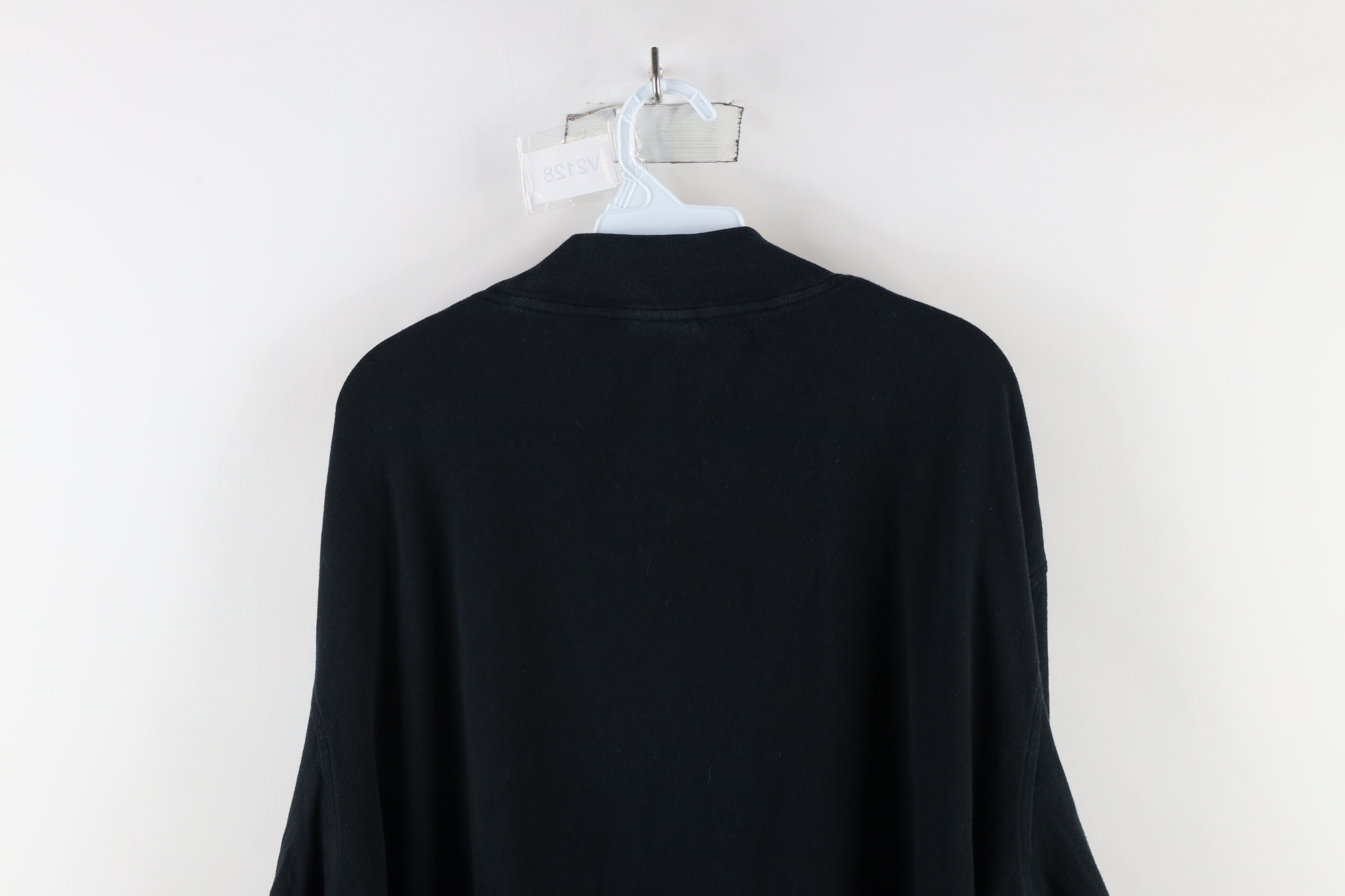 Cabelas × Vintage Vintage 90s Cabelas Long Sleeve Mock Neck T-Shirt Black Size US XXL / EU 58 / 5 - 6 Thumbnail