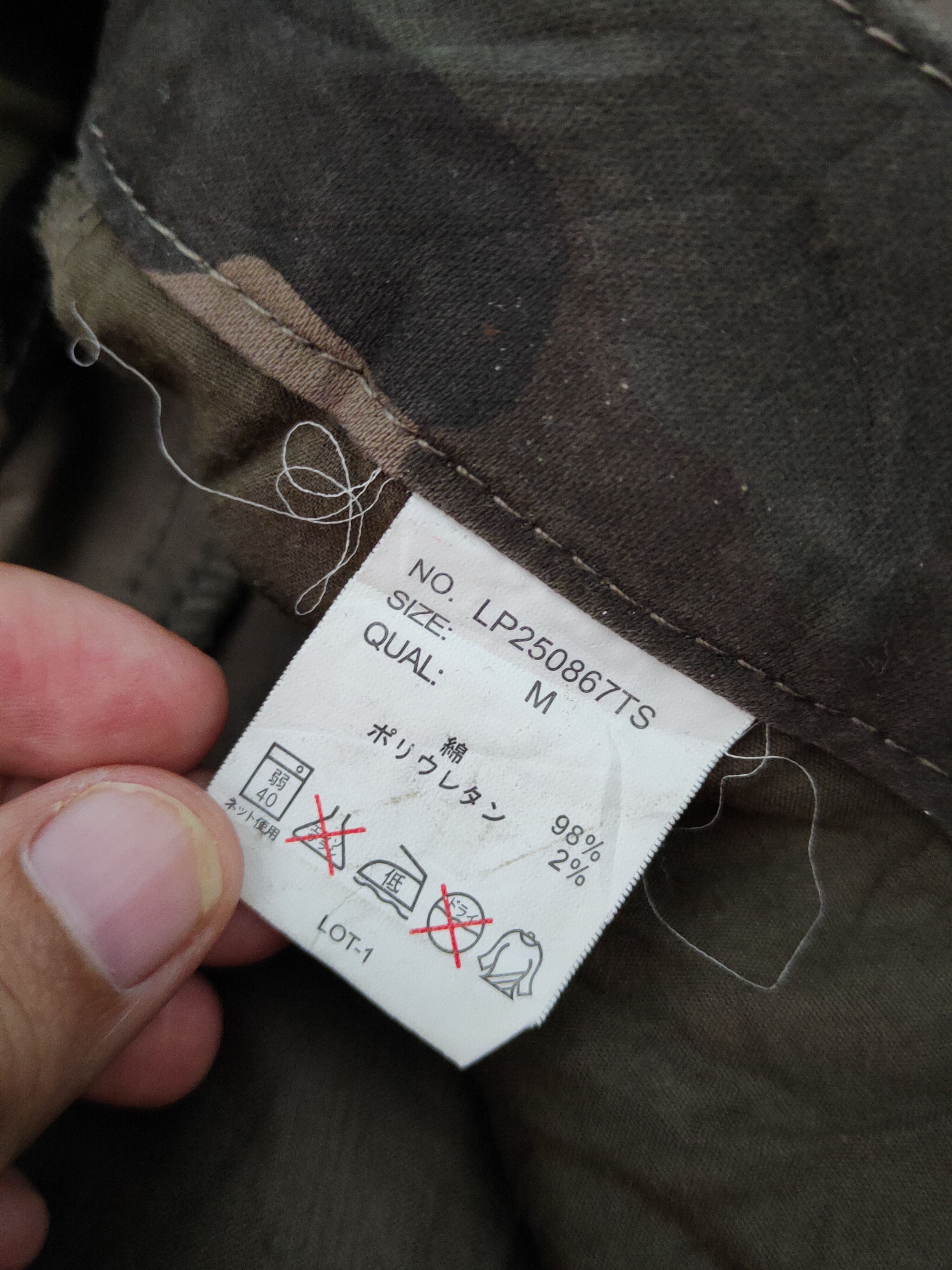 Japanese Brand × LOWRYS FARM Lepsim-Lowrys Farm Ripped Camouflage Pants #S2213 Size 28" / US 6 / IT 42 - 14 Thumbnail