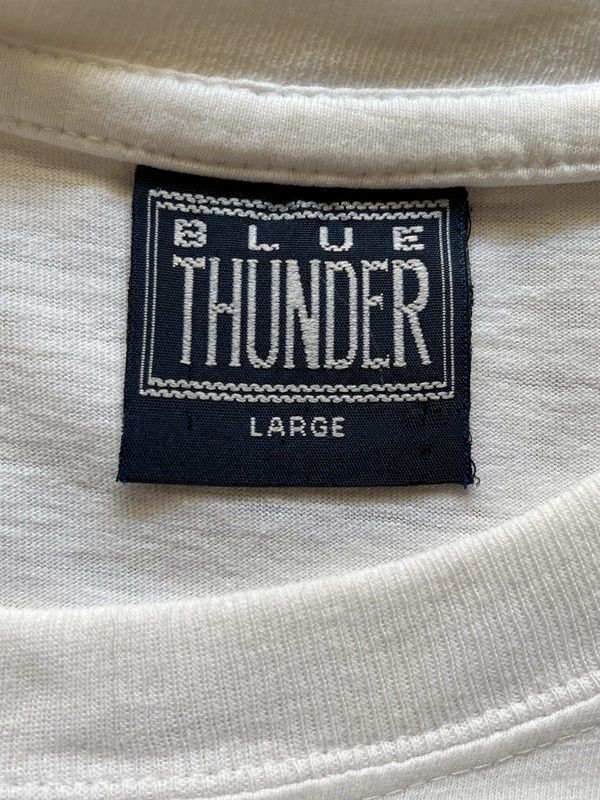 Vintage Blue Thunder Sz L Vintage 1997 Bridges To Babylon Tour 1998 Size US L / EU 52-54 / 3 - 8 Thumbnail