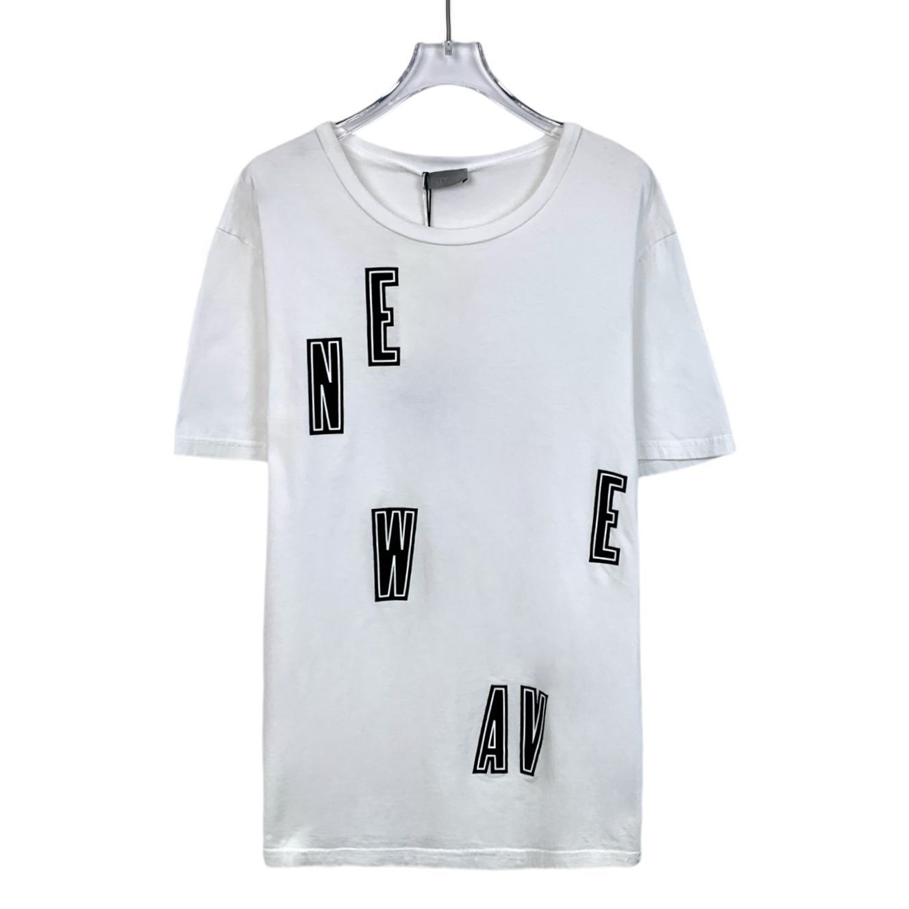 Dior Dior White Letter Print Cotton Short Sleeve T-Shirt (Size L) Size US L / EU 52-54 / 3 - 1 Thumbnail