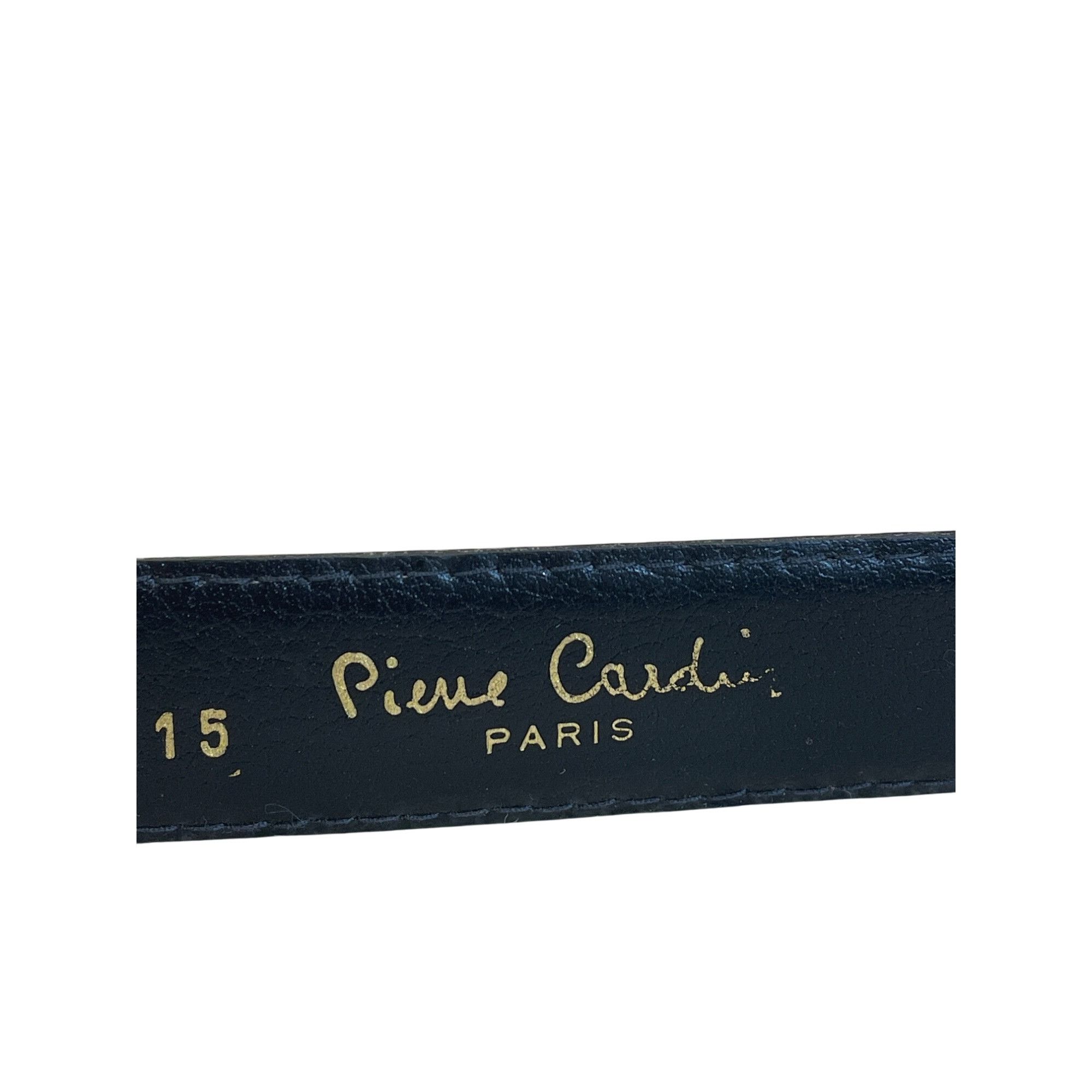 Pierre Cardin Pierre Cardin Mens Brown Leather Dress Belt 115 Gold Buckle Size ONE SIZE - 9 Thumbnail