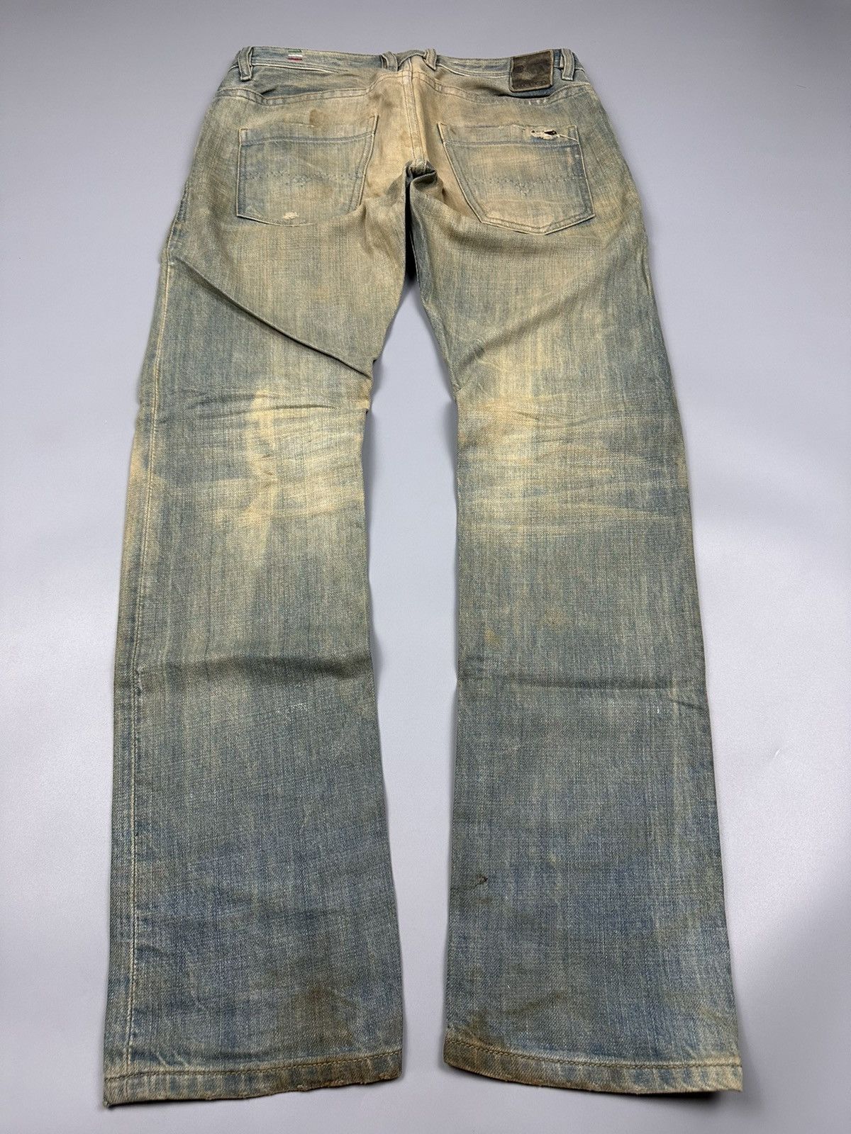Diesel Distressed Diesel Rust Look Denim Size US 32 / EU 48 - 4 Thumbnail