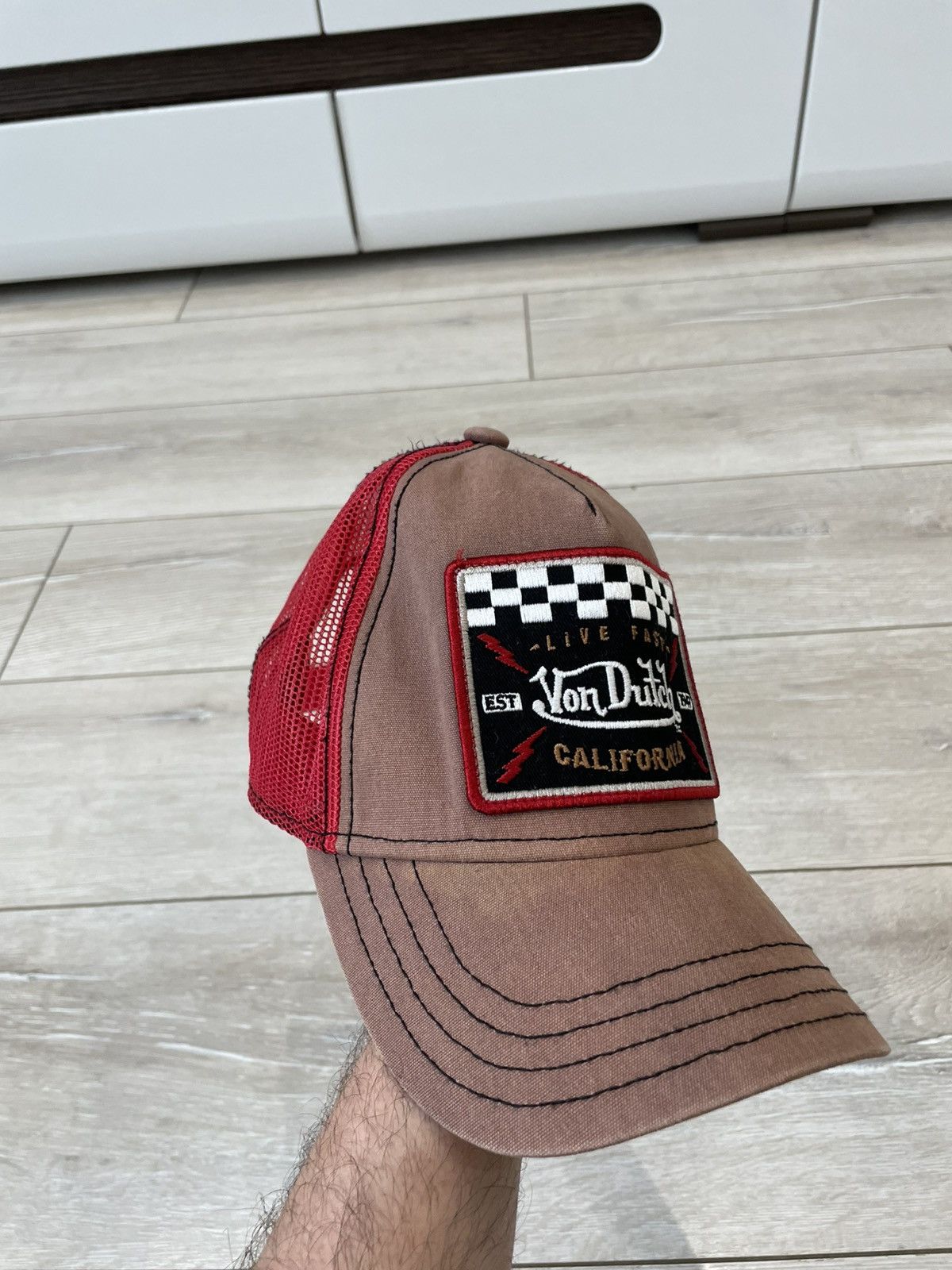 Vintage × Von Dutch Von Dutch Square baseball cap Size ONE SIZE - 2 Thumbnail