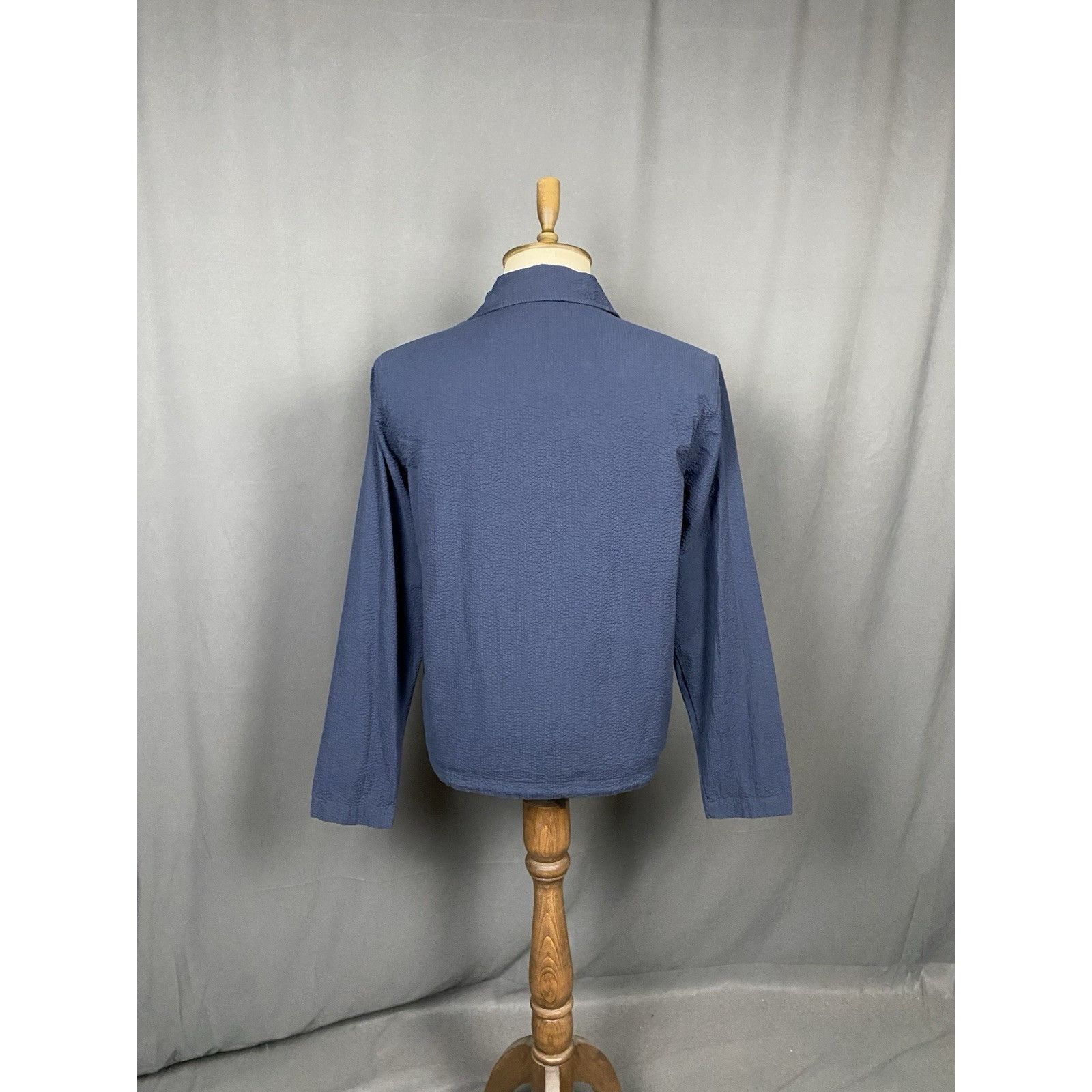 Universal Works MINT! Universal Works Porto Men's Blue Overshirt Coach Jacke Size US L / EU 52-54 / 3 - 11 Thumbnail