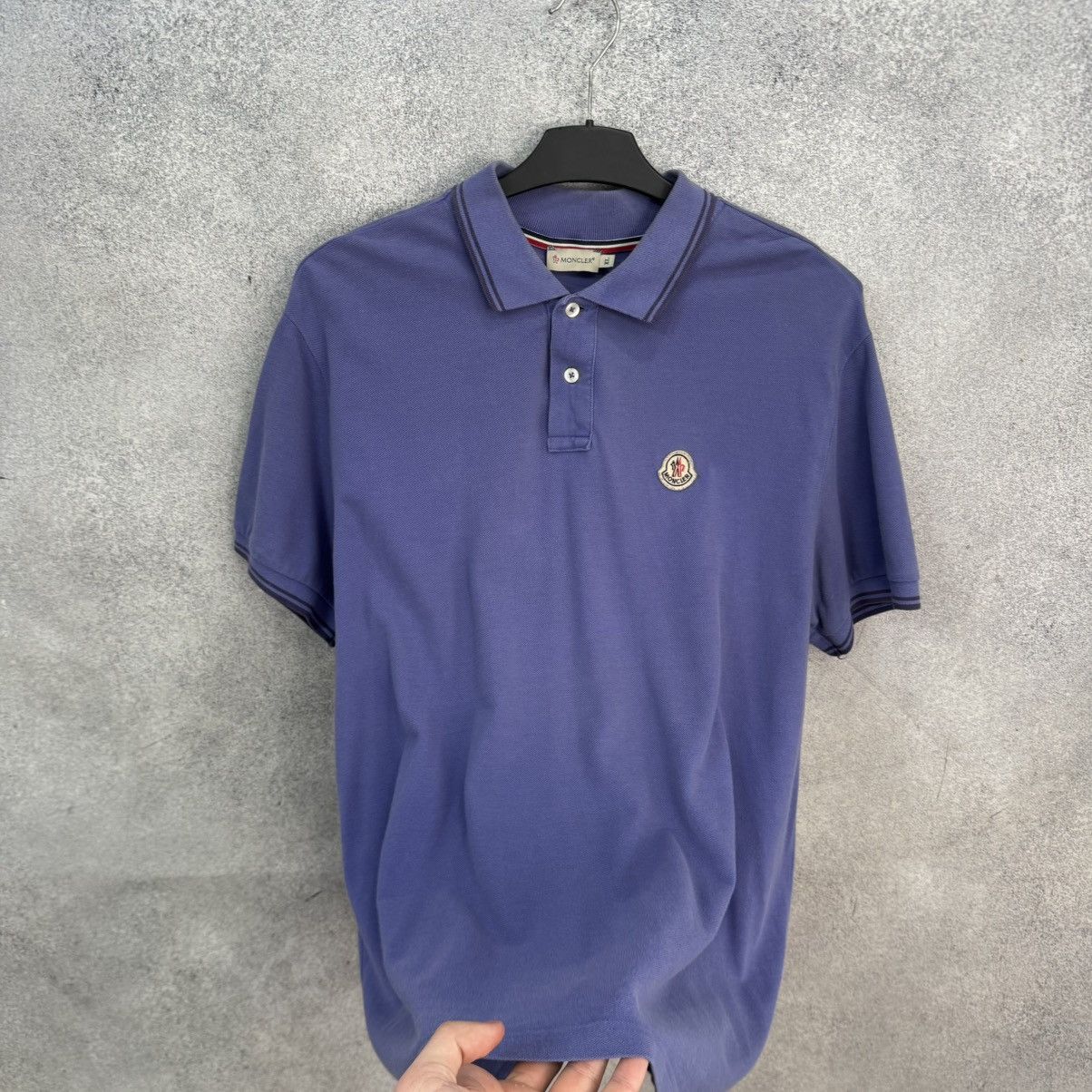 Moncler Moncler Polo Shirt Size US XL / EU 56 / 4 - 3 Thumbnail