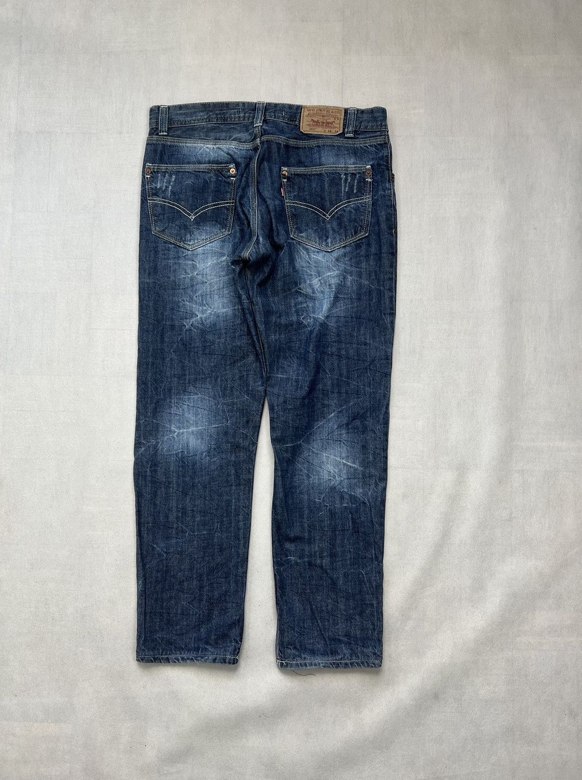 Levi's × Vintage Pants Levi’s 506 Blue Jeans Vintage 90’s Size US 34 / EU 50 - 1 Thumbnail