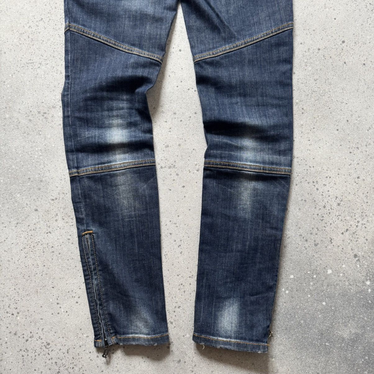John Galliano John Galliano Vintage Zip Details Y2K Jeans Size 26" / US 2 / IT 38 - 13 Thumbnail