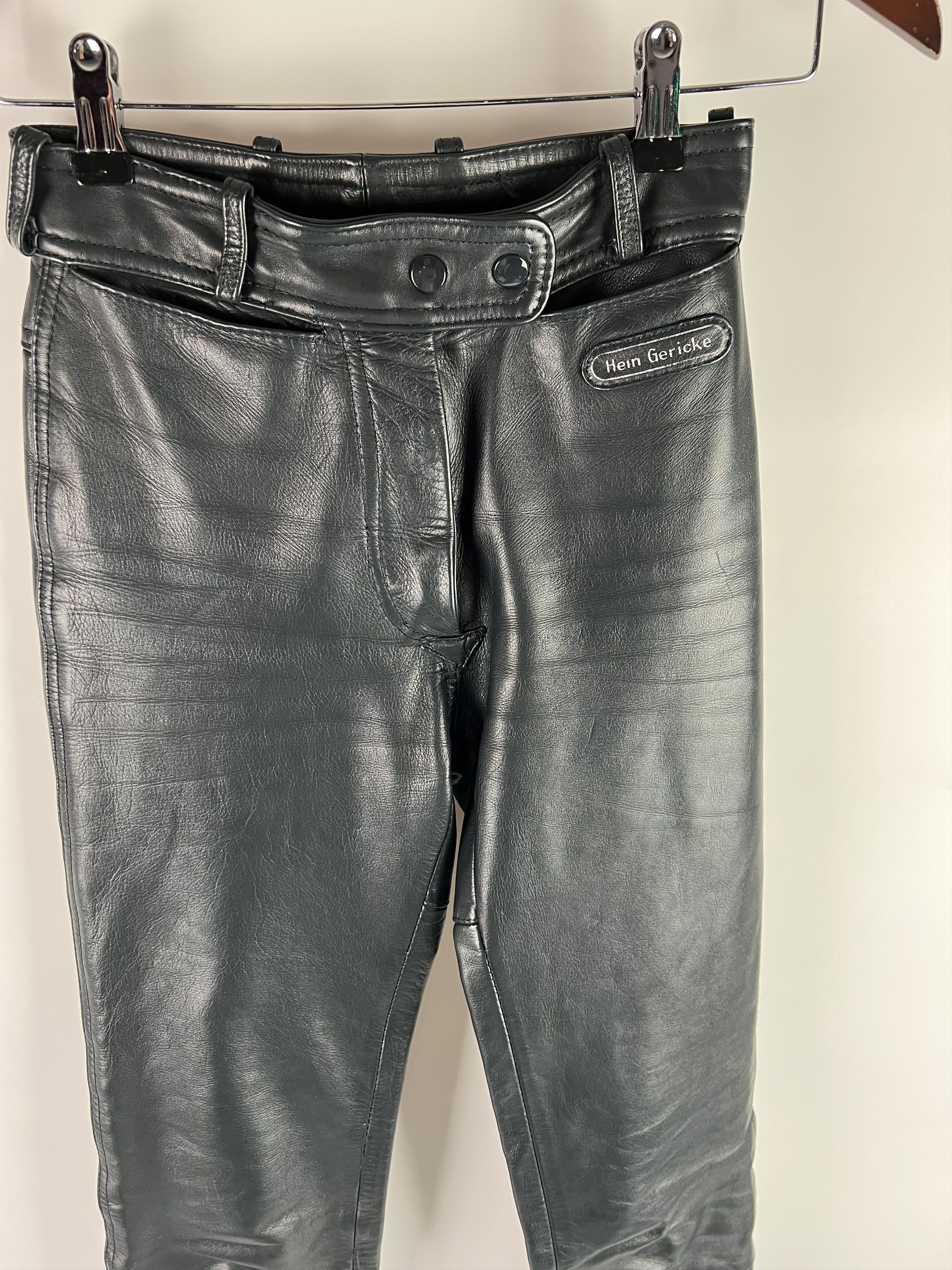 Hein Gericke × Leather Hein Gericke Racing Moto Biker Leather Pants Size 32 Size 24" / US 00 / IT 34 - 3 Thumbnail