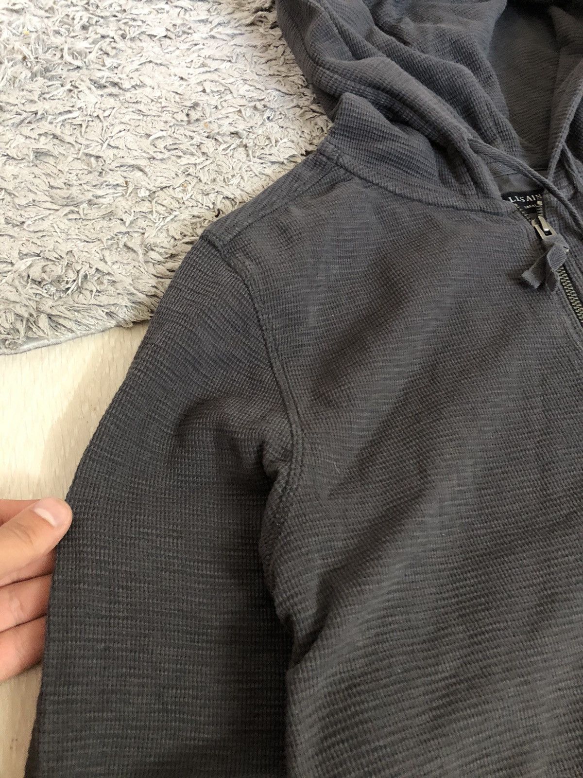 Allsaints × Vintage Vintage Allsaints Zip Hoodie Size US S / EU 44-46 / 1 - 3 Thumbnail