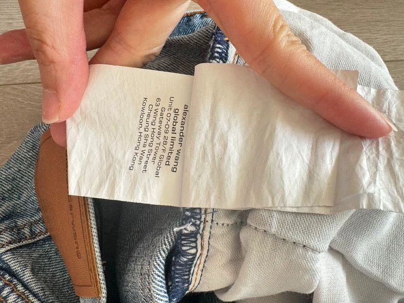 Alexander Wang Alexander Wang Classic Mid-Rise Straight Jeans- Size 28" / US 6 / IT 42 - 8 Thumbnail
