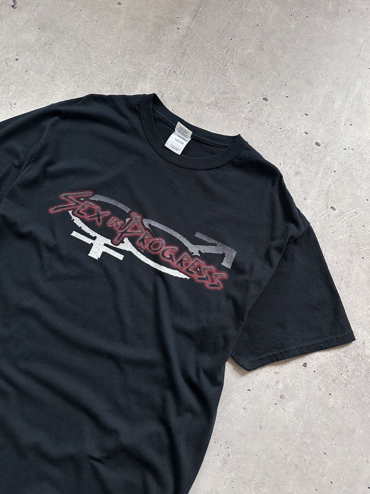 Band Tees × Sex Skateboards × Vintage Sex in Progress Vintage Tee Size US L / EU 52-54 / 3 - 2 Thumbnail