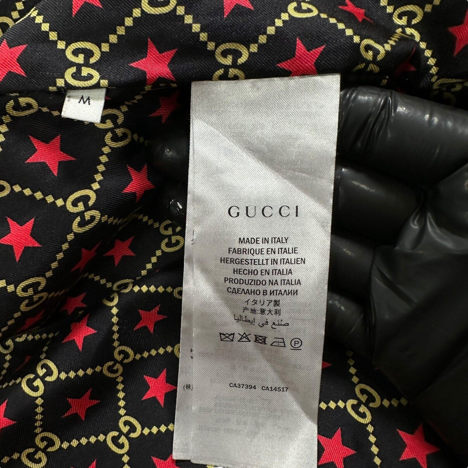 Gucci Gucci Size M Bomber Jacket Black Gucci Band Taped GG Lined Size US M / EU 48-50 / 2 - 4 Thumbnail