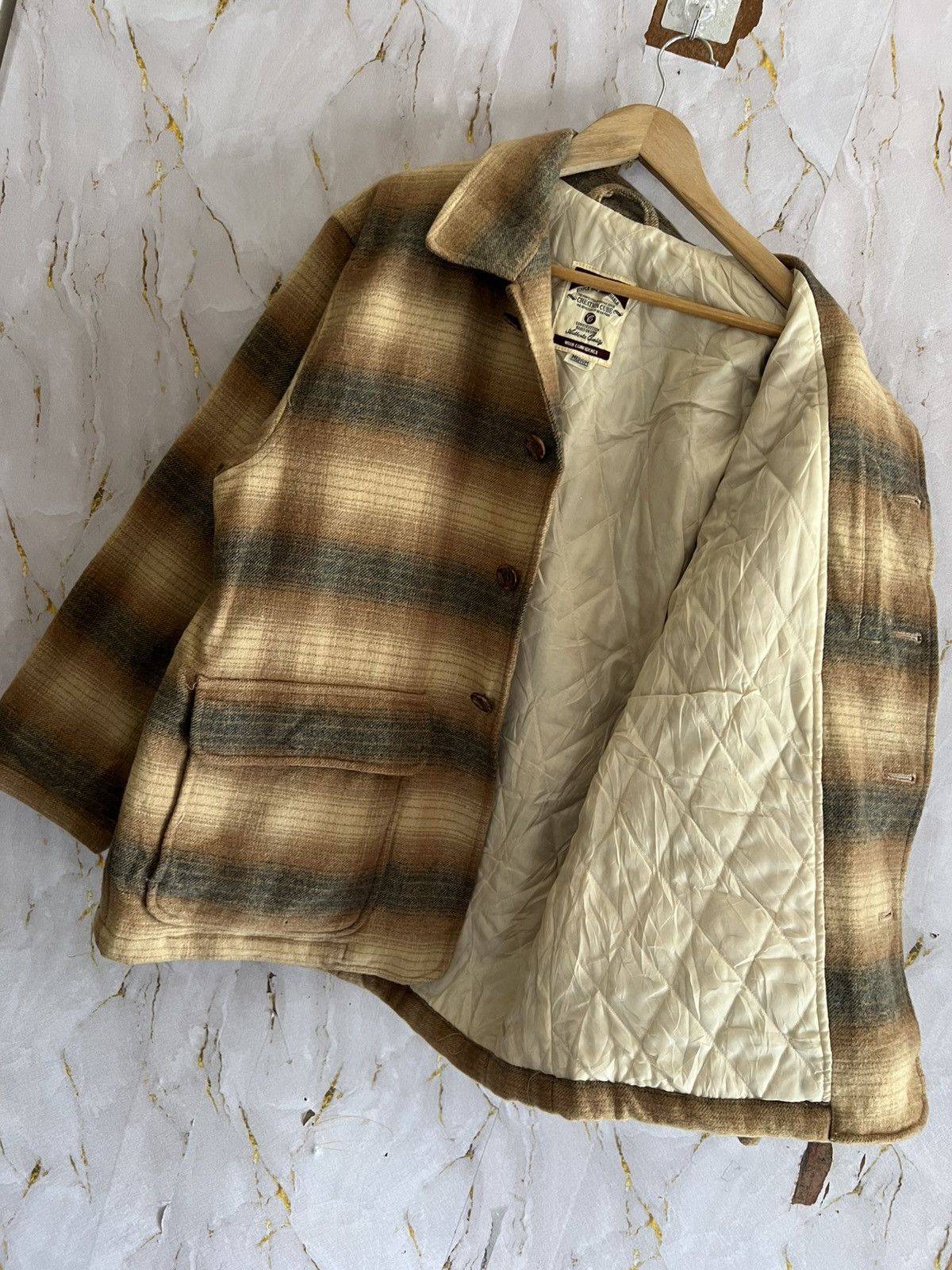 Vintage Vintage Creation Cube Tartan Check Jacke Size US M / EU 48-50 / 2 - 9 Thumbnail