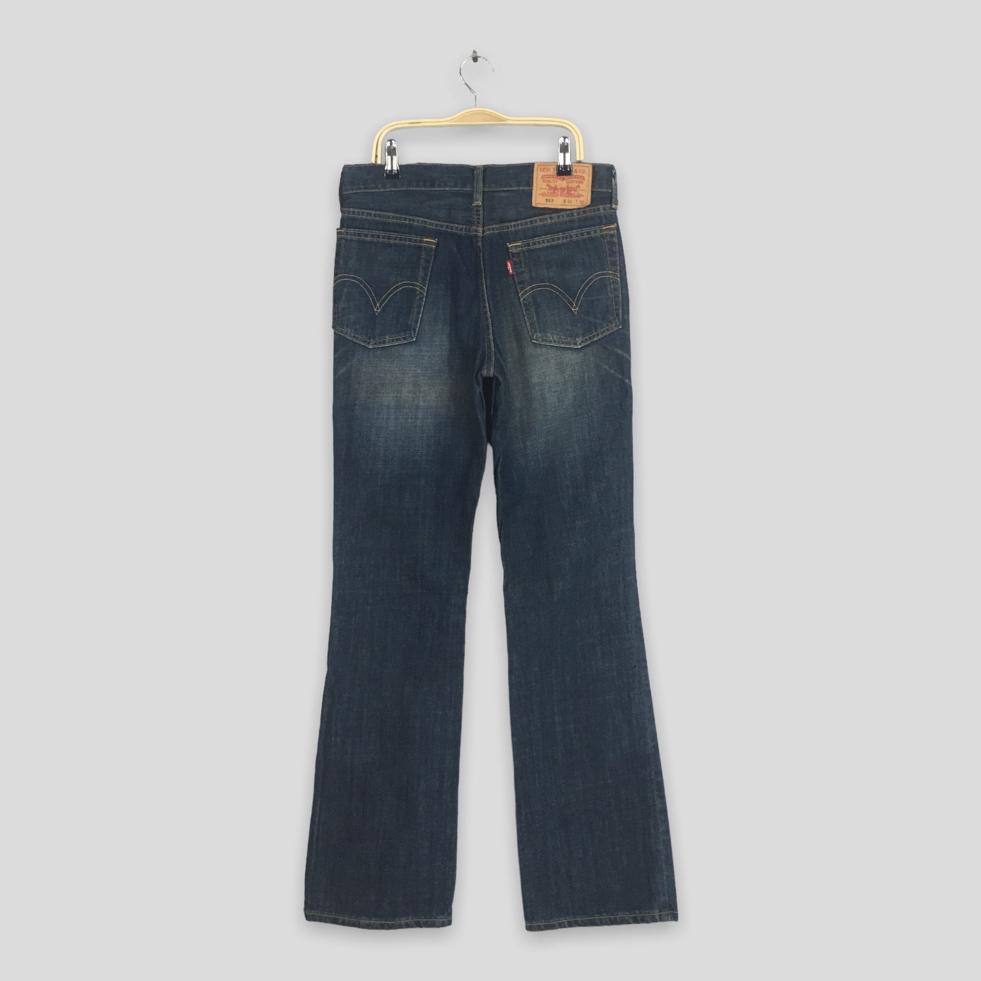 Levi's Size 28x32.5 Vintage Y2K Levi's 517 Bootcut Jeans S1999 Size US 28 / EU 44 - 9 Thumbnail