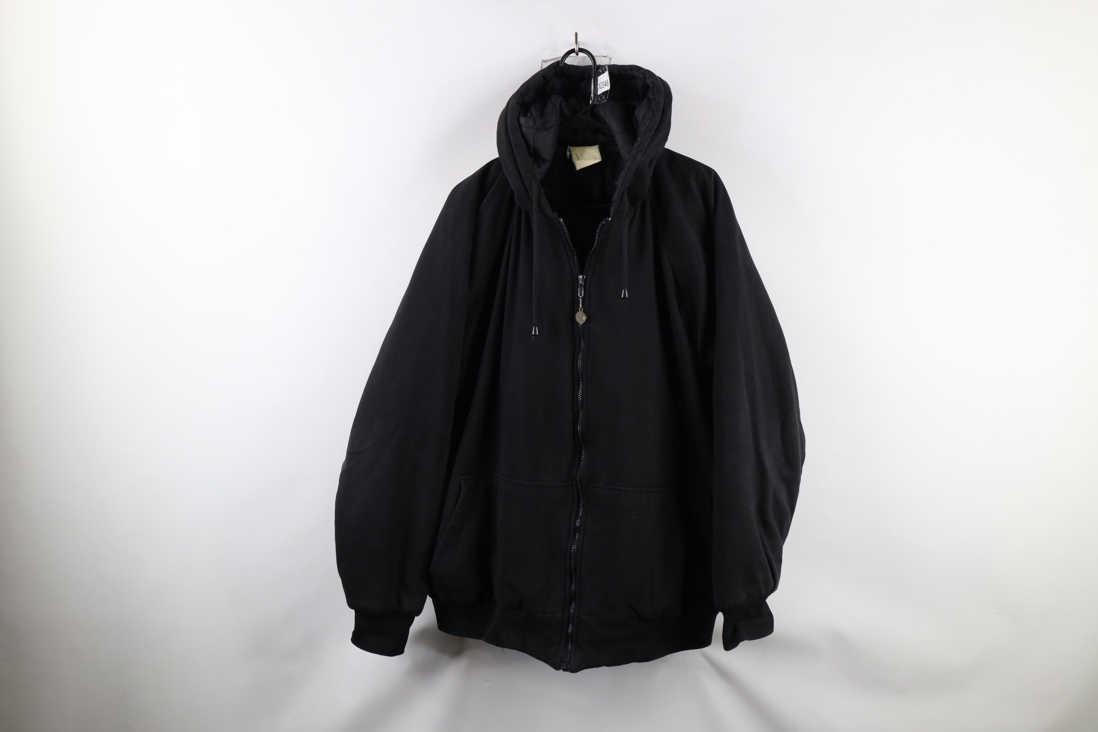 Vintage Vintage 90s Streetwear Quilted Hoodie Sweatshirt Jacket Size US XXL / EU 58 / 5 - 1 Thumbnail