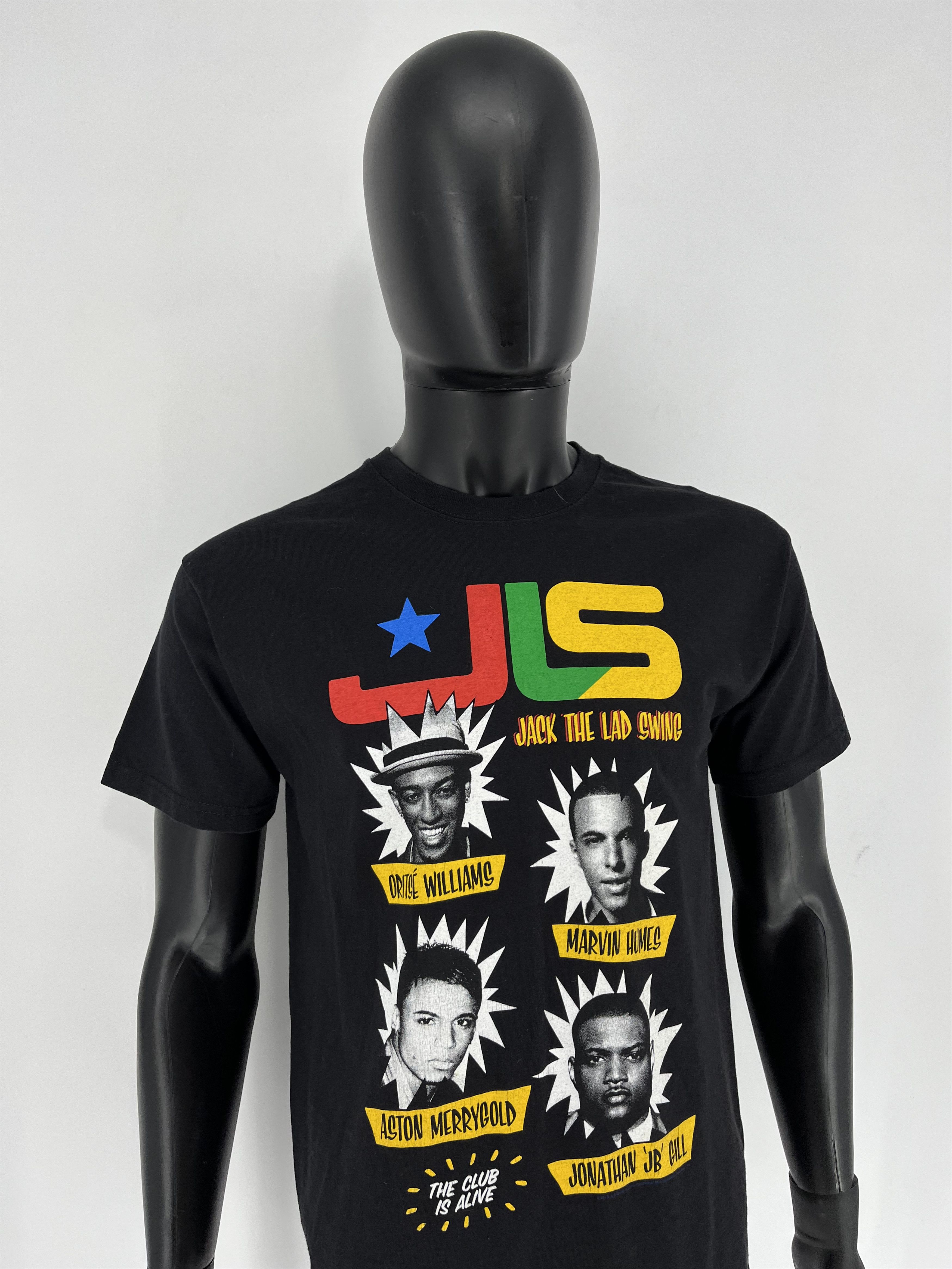 Band Tees × Fruit Of The Loom × Vintage Vintage Y2K Band Tee JLS Outta This World 2010 T-Shirt Size US M / EU 48-50 / 2 - 3 Thumbnail
