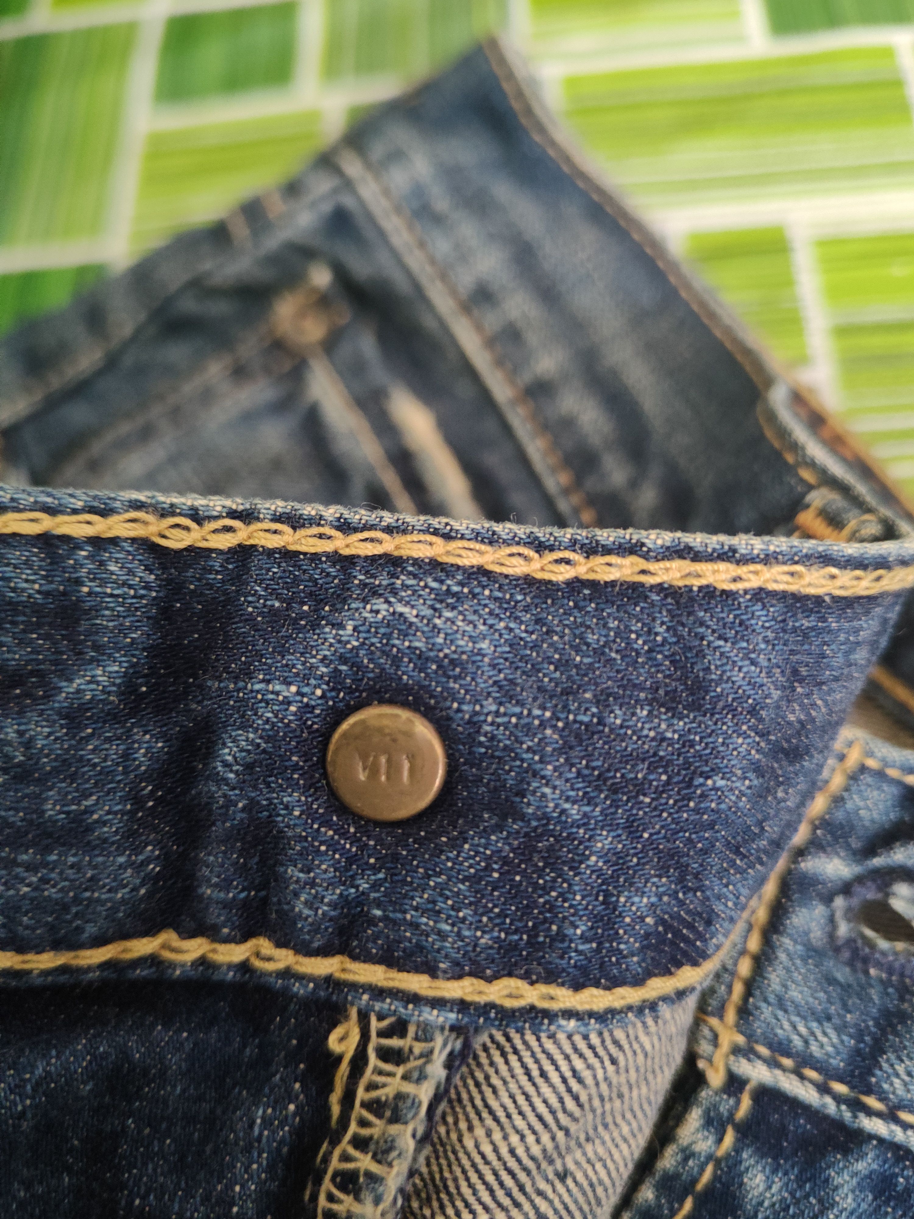 Levi's 503 Levi's Dark Blue Distressed Ripped Jeans #S2821 Size US 32 / EU 48 - 17 Thumbnail