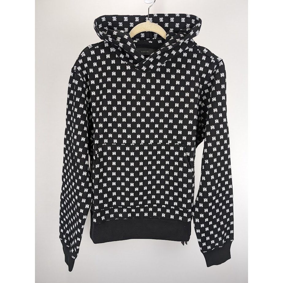 Amiri o1rshd1 All Over MA Hoodie in Black Size US L / EU 52-54 / 3 - 3 Thumbnail