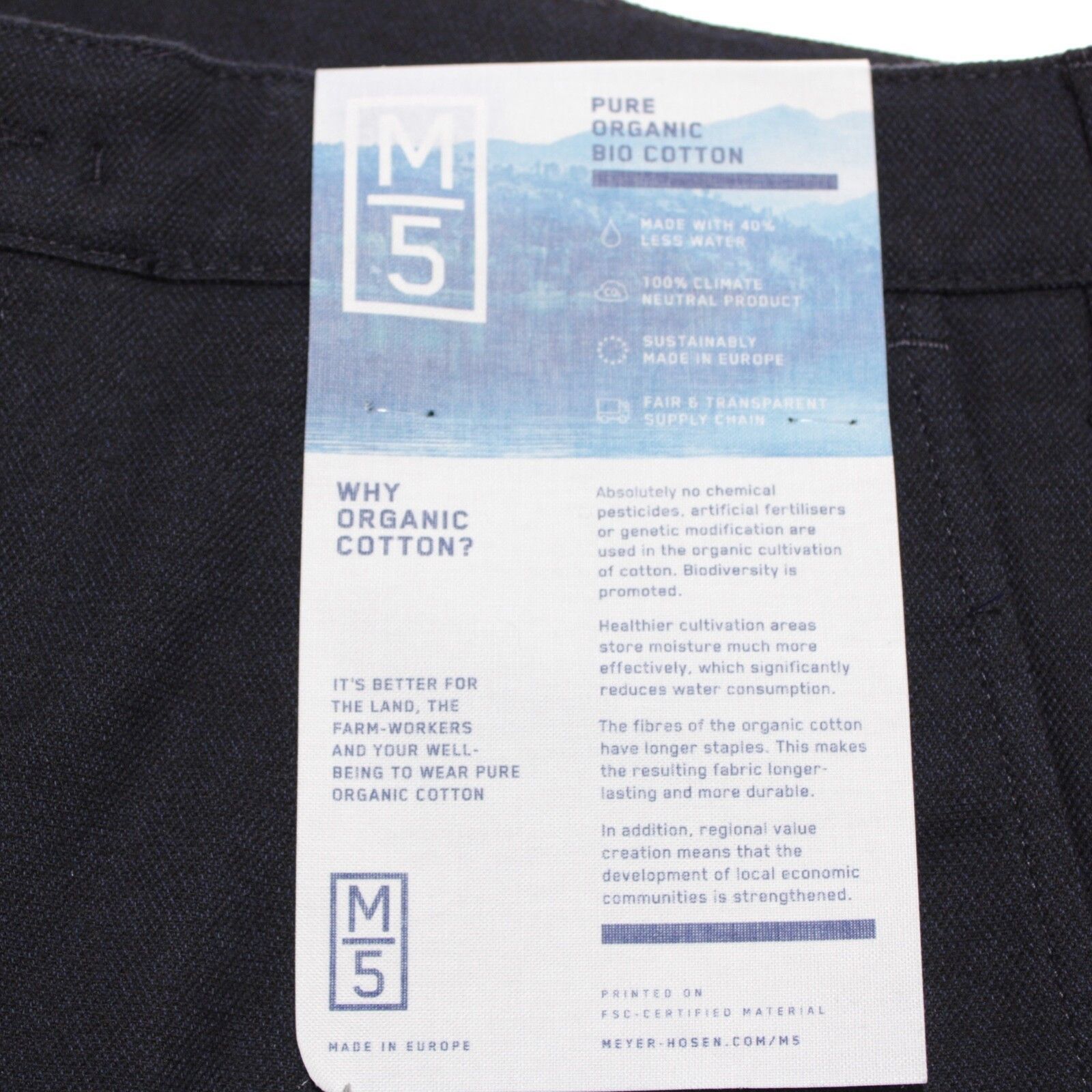 Other Meyer New with tags Chino Size 33 US In Blue Size US 33 - 6 Thumbnail