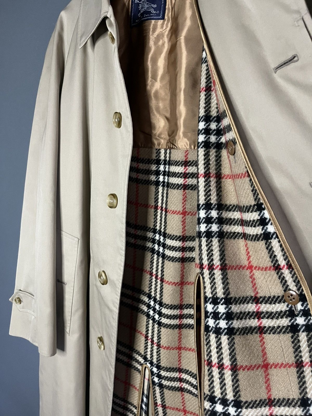 Burberry Burberrys of London🧥Nova Check Large Size US L / EU 52-54 / 3 - 1 Thumbnail