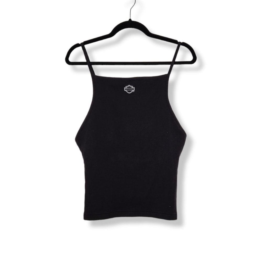 Harley Davidson Harley Davidson Tank Top Square Neck Spaghetti Strap HD Bike Size XL / US 12-14 / IT 48-50 - 1 Thumbnail