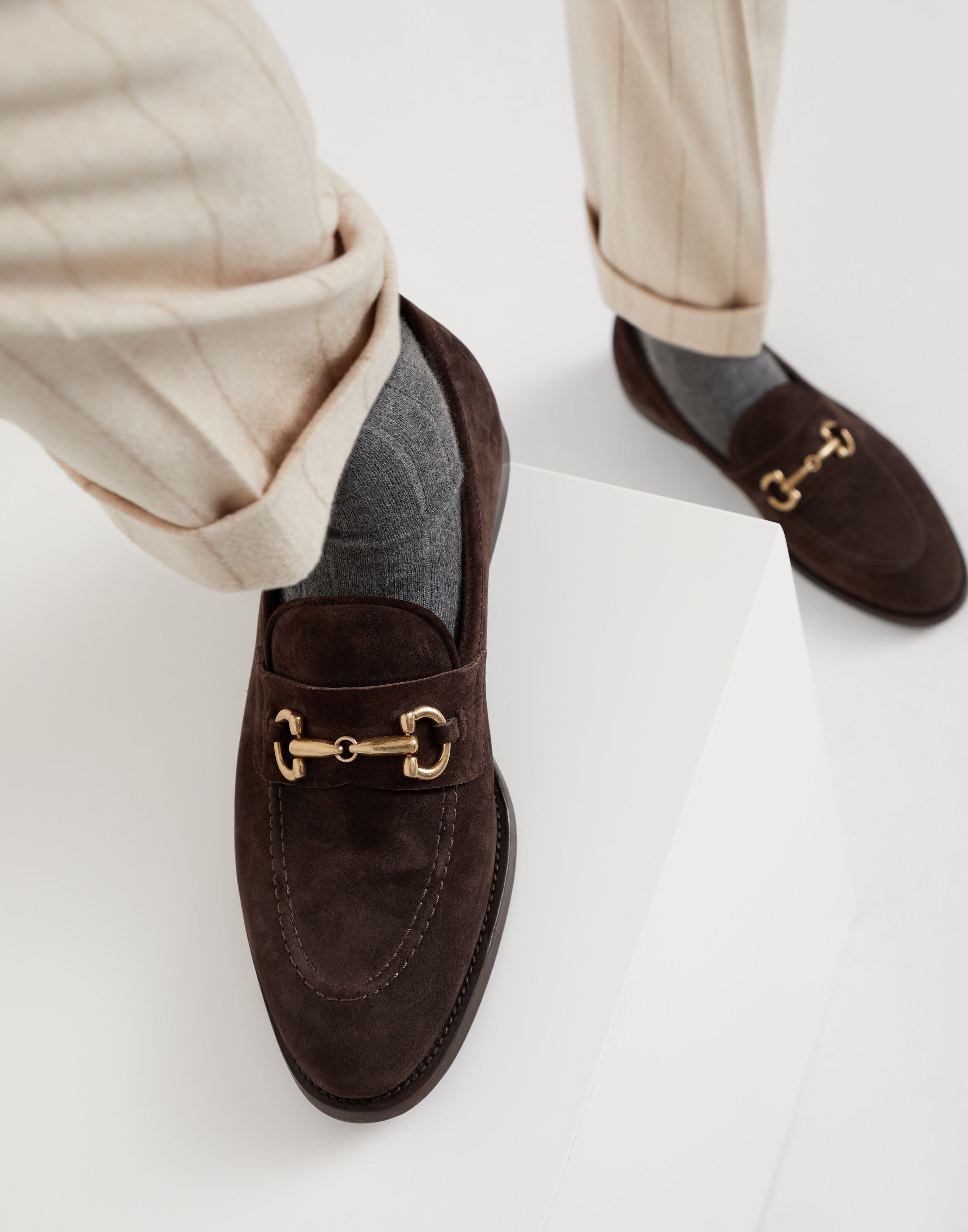 Brunello Cucinelli o1la1rc1a1025 Loafers in Brown Size US 8 / EU 41 - 4 Thumbnail