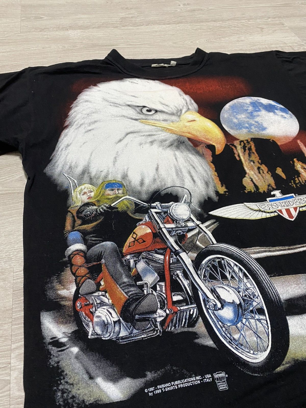 Harley Davidson Vintage EasyRiders by Harley Davidson 1999 Eagles USA Size US XL / EU 56 / 4 - 3 Thumbnail
