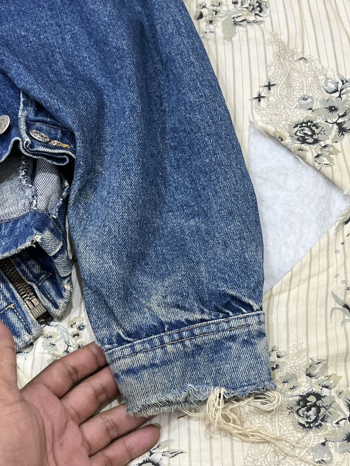 Vintage (Zzzz)🔥🔥RARE VTG 5 CLASSE QUINTA DENIM JACKET Size US L / EU 52-54 / 3 - 20 Thumbnail