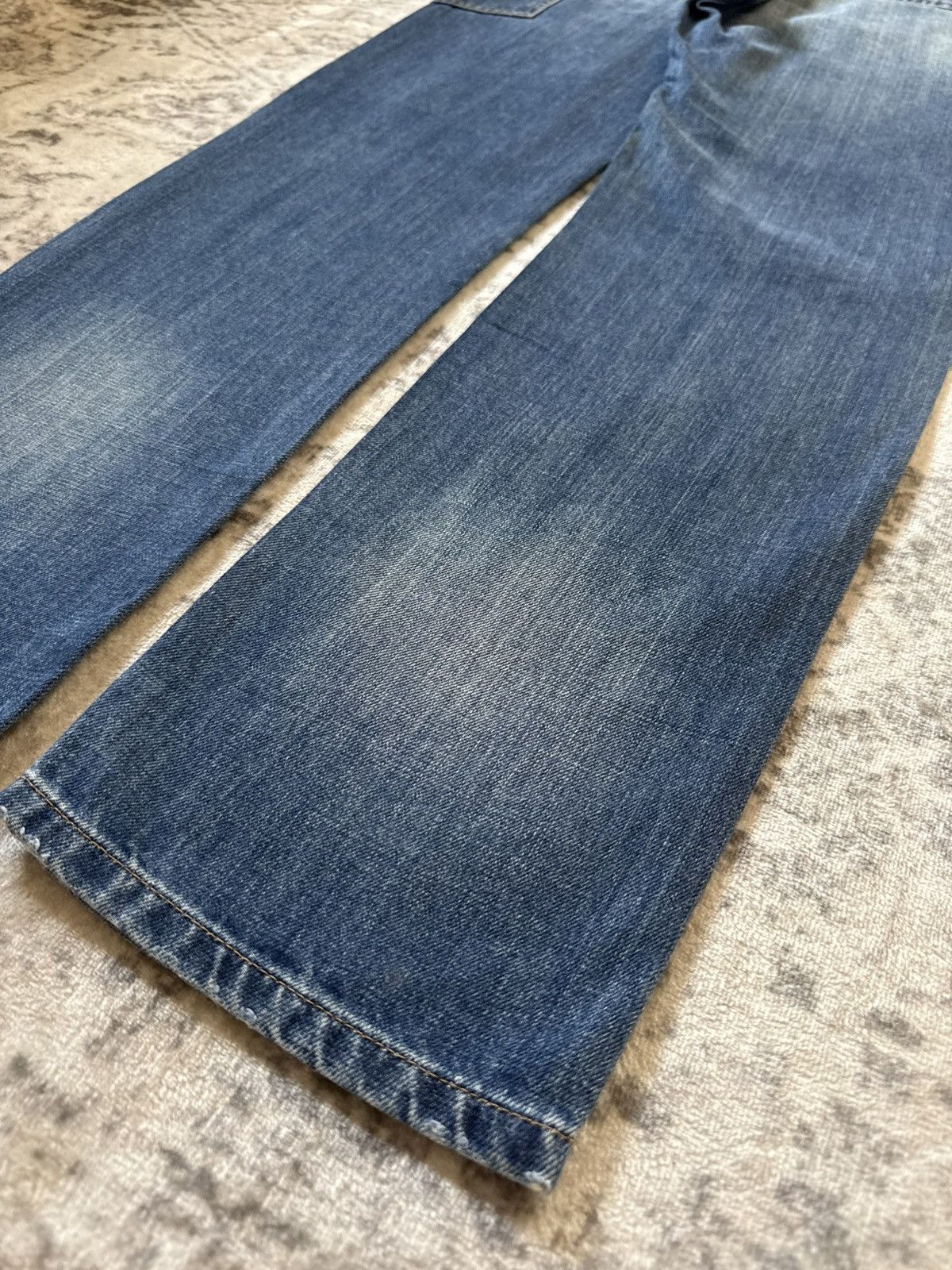 RRL Ralph Lauren Polo Ralph Lauren Double Knee Carpenters Denim Pants Size US 30 / EU 46 - 16 Thumbnail