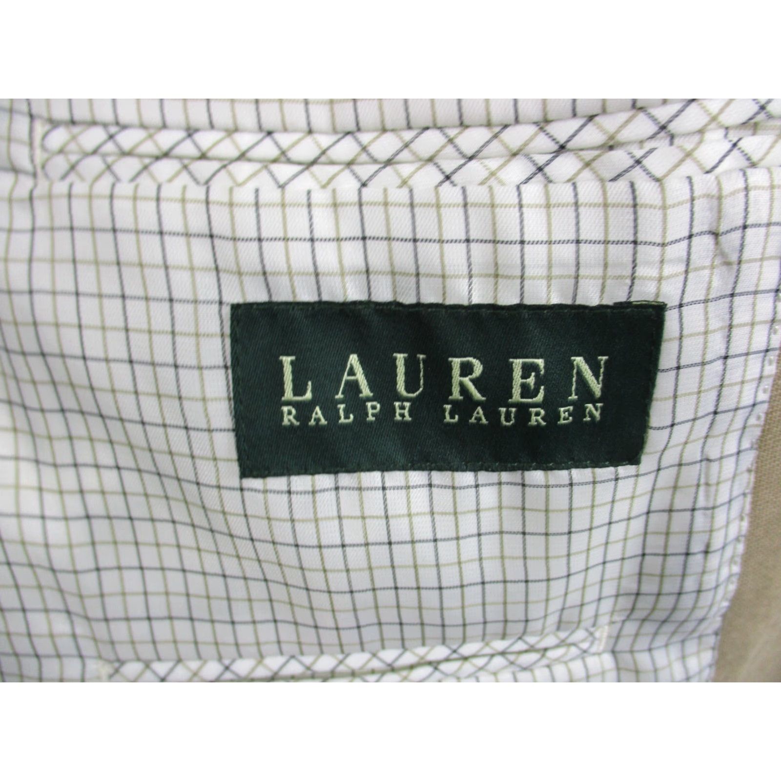 Ralph Lauren Lauren Ralph Lauren Sportscoat Blazer Beige Ivory 46 Regular Men Size 46R - 6 Thumbnail