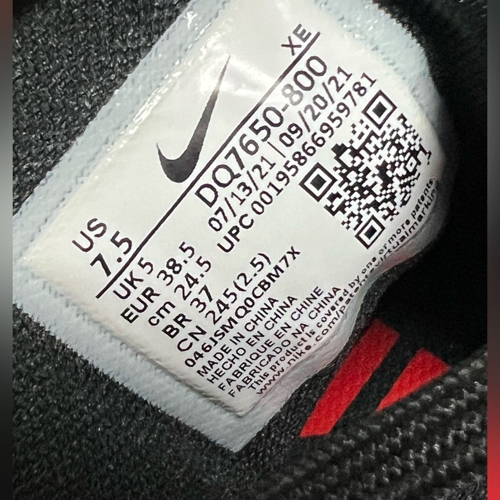 Nike Nike Air Zoom Pegasus Burnt Sunrise/Black Women's 7.5 EUC Size US 7.5 / IT 37.5 - 10 Thumbnail