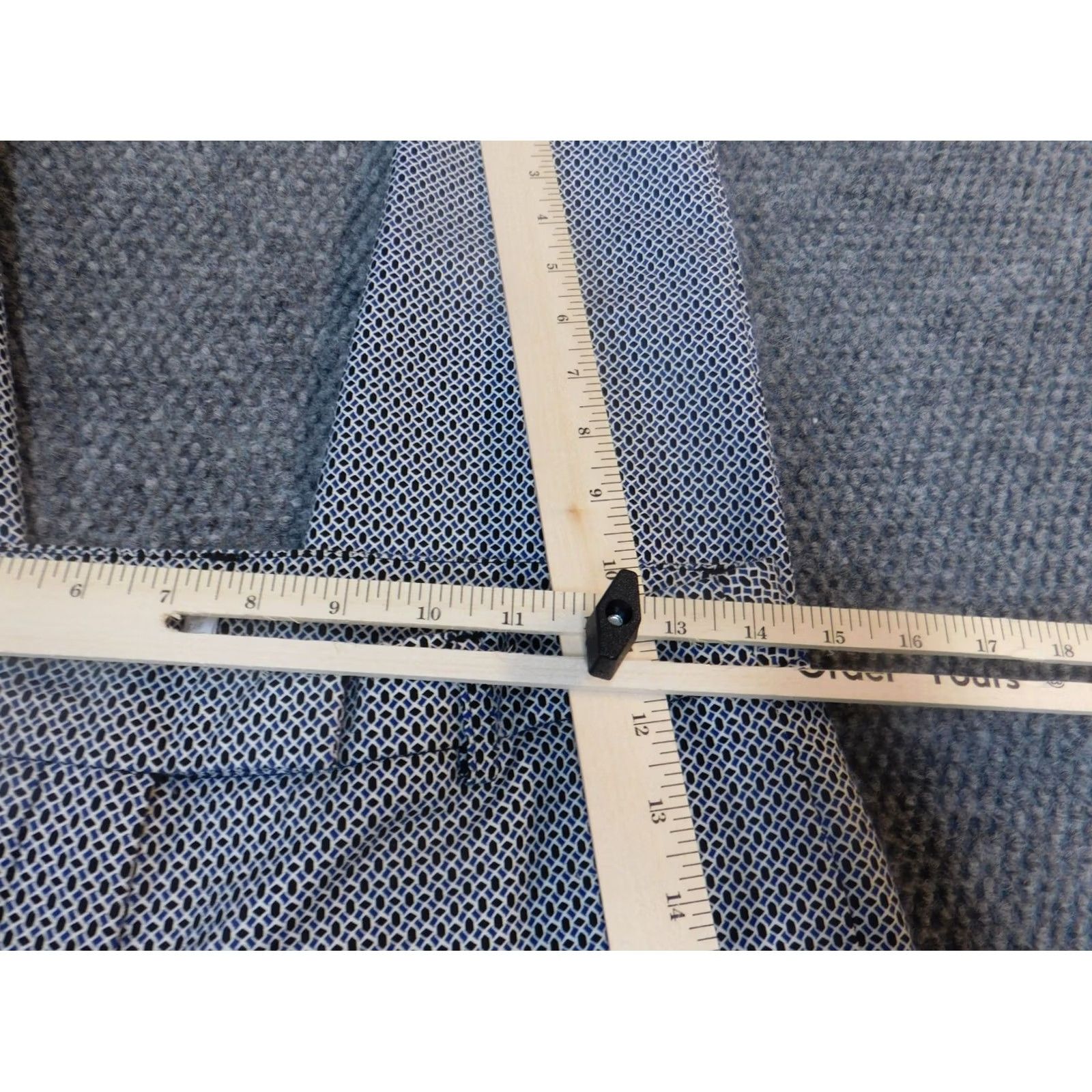 Vintage Dalia Womens Pants 28 Blue Straight Chino Pants Size 28" / US 6 / IT 42 - 3 Thumbnail