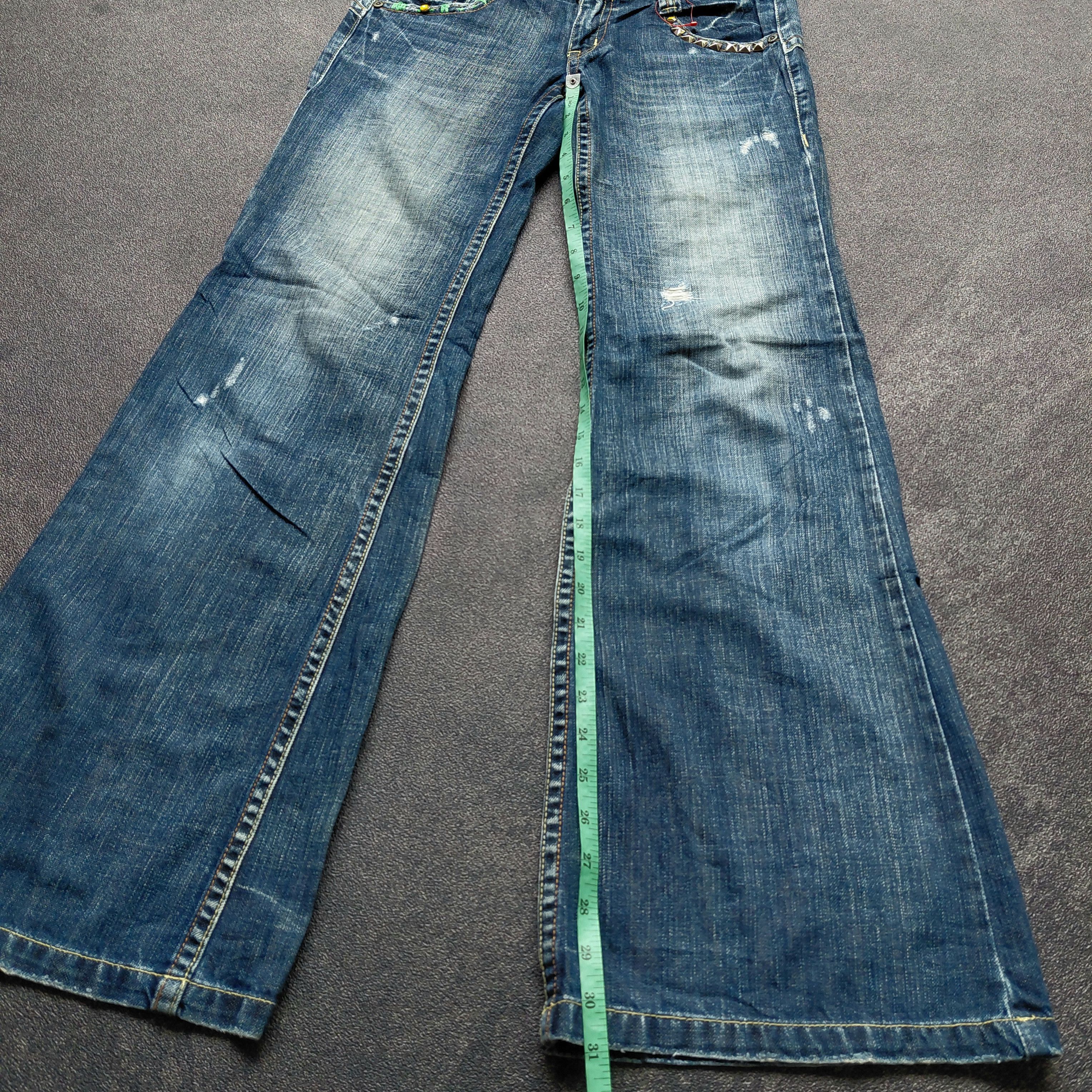 Tornado Mart Vintage Y2K Drive Jeans Flare Pants Size US 29 - 11 Thumbnail
