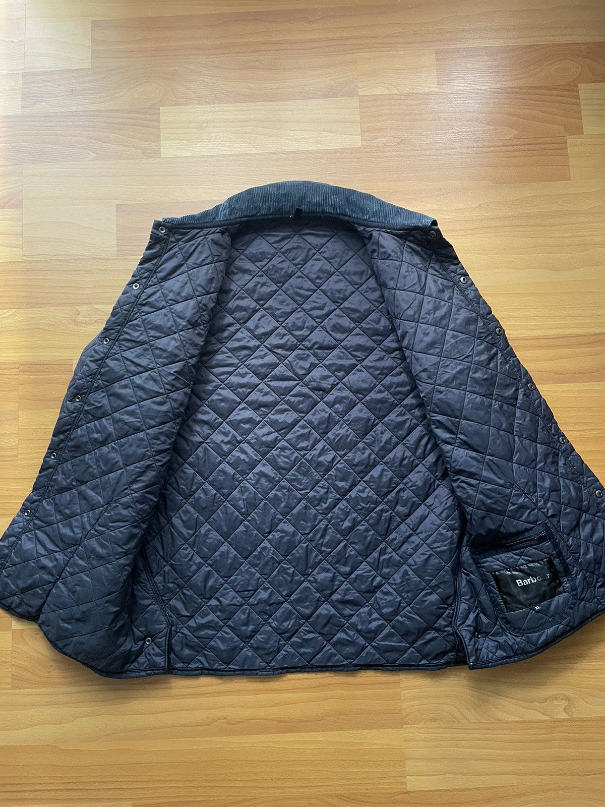 Barbour × Vintage Vintage Barbour Liddesdale Quitled Jacket Size US XL / EU 56 / 4 - 8 Thumbnail