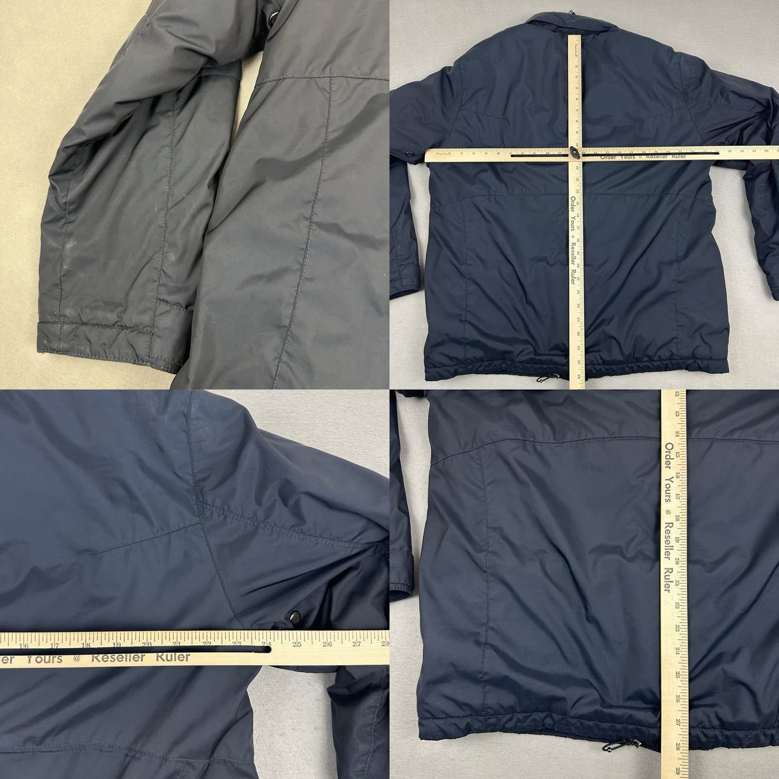 Polo Ralph Lauren VINTAGE Polo Ralph Lauren Coat Jacket Men Large Blue Windbreaker Hooded Full Zip Pockets Logo Casual Outdoor Winter Fall Spring L Mens Size US L / EU 52-54 / 3 - 8 Thumbnail