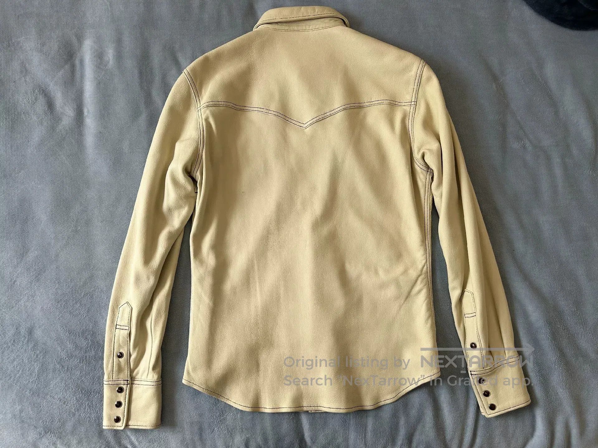 Rainbow Country California Bear Leather Jacket. Size US XXS / EU 40 - 2 Thumbnail